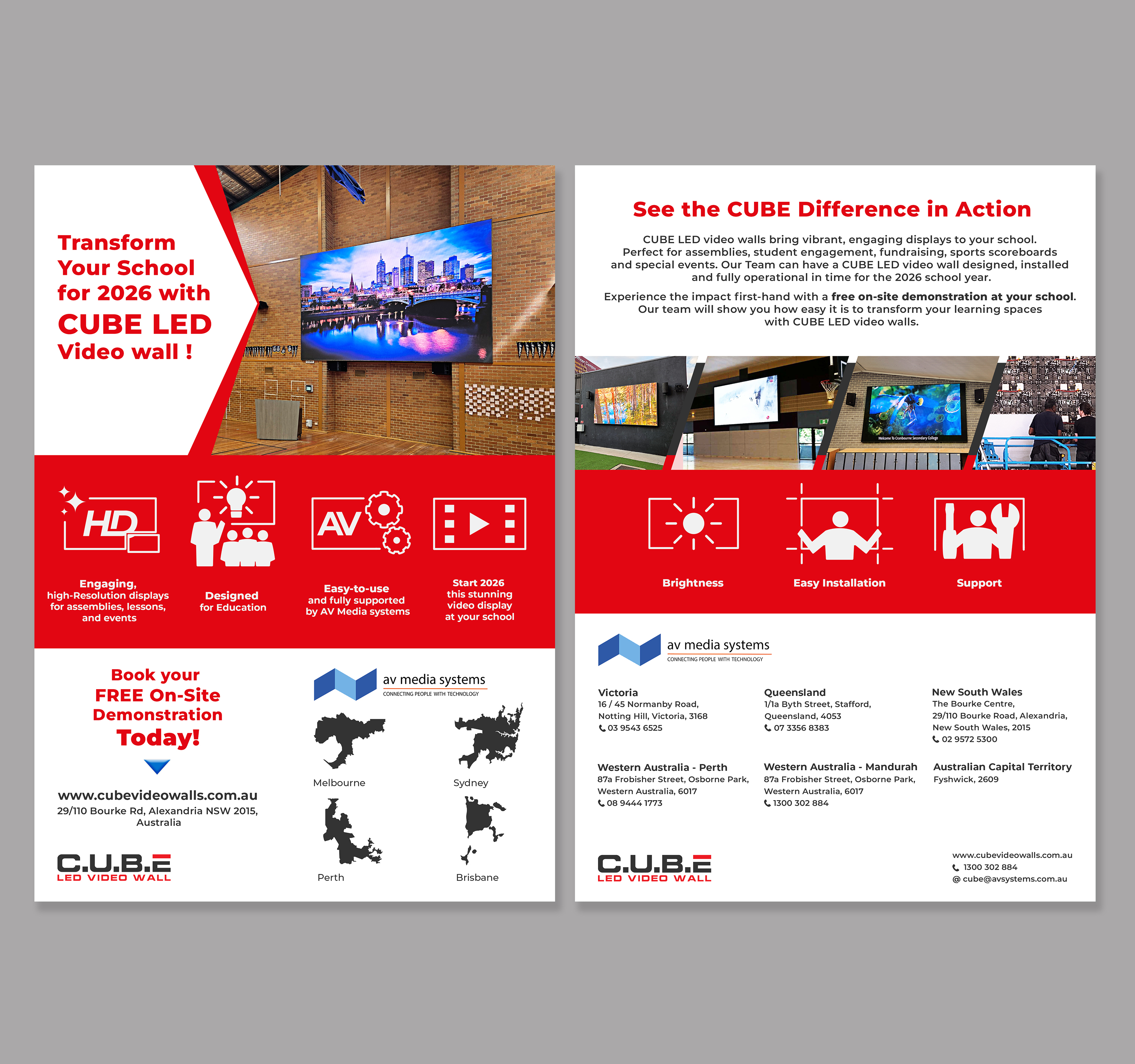 Flyer Design by RESSESORE for AV Media Systems | Design #36289070