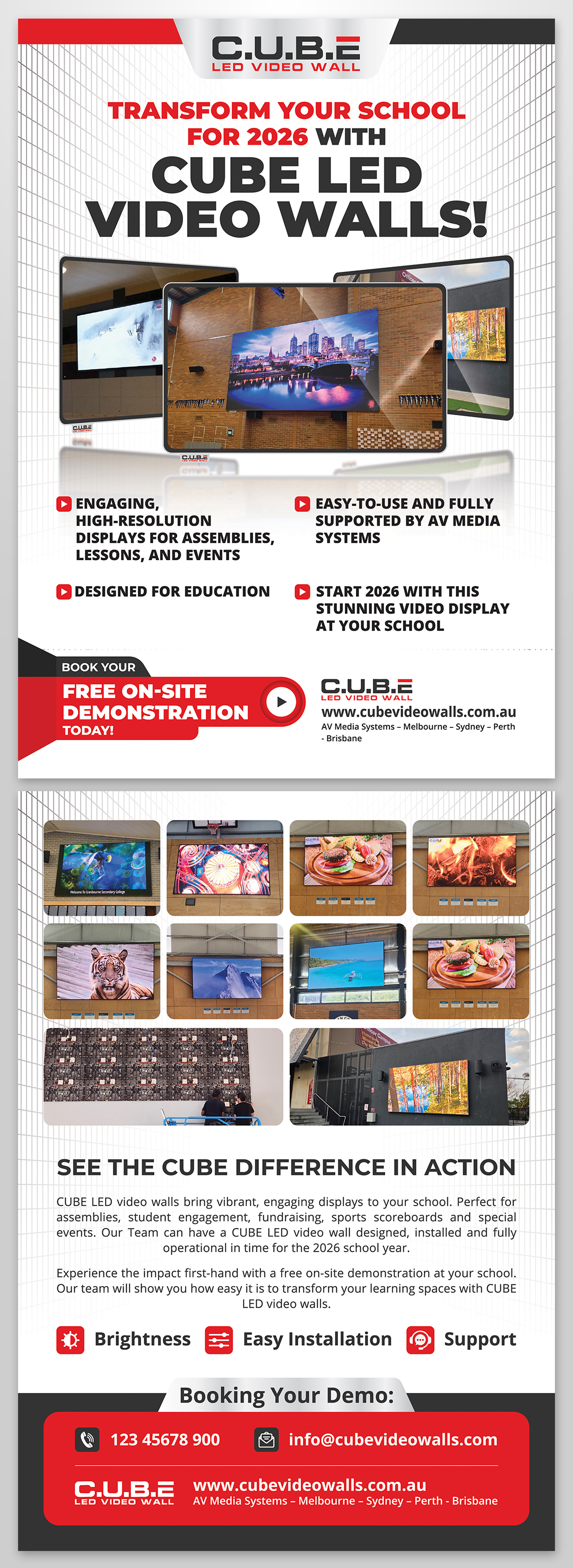 Flyer Design by Paradigma Vst for AV Media Systems | Design #36282408