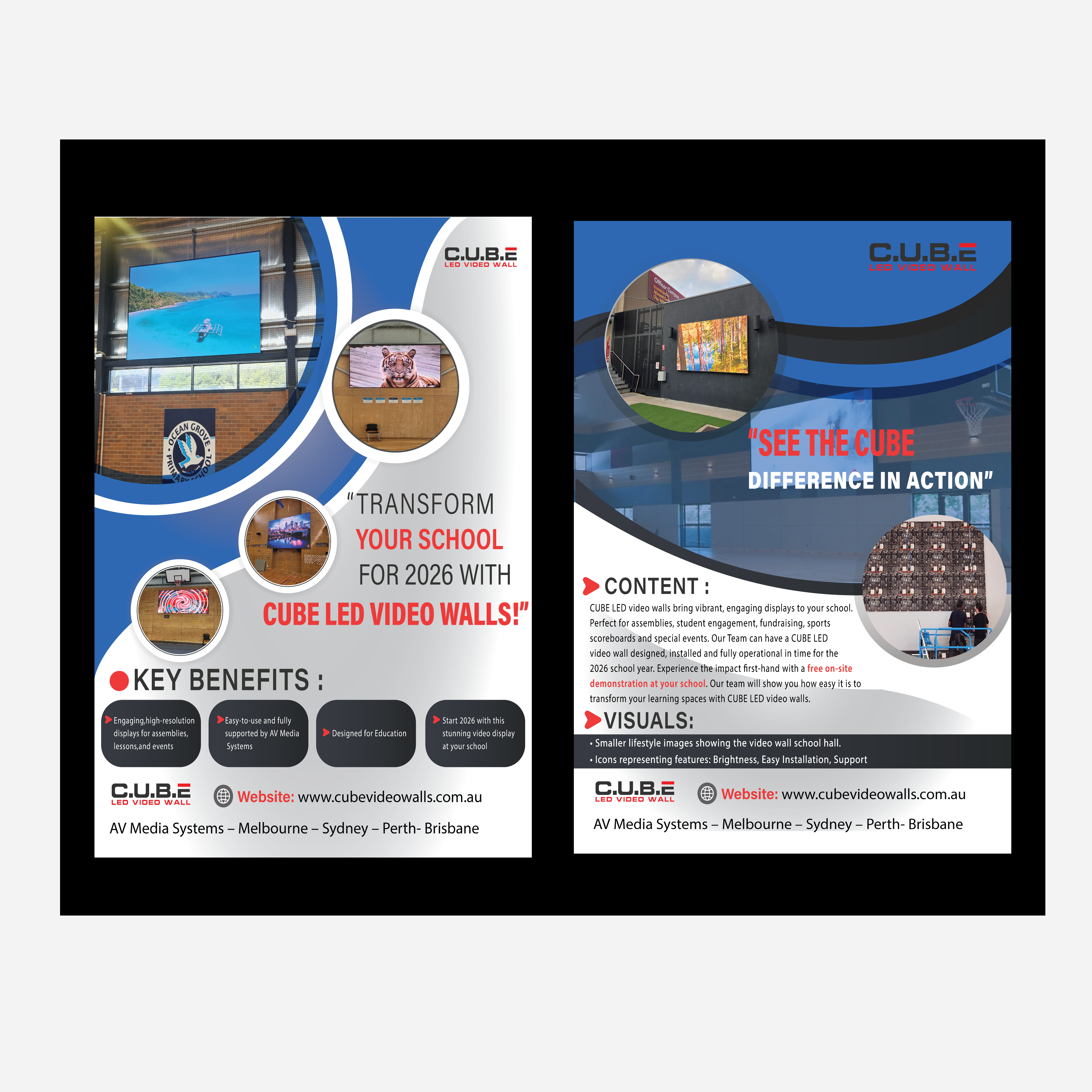 Diseño de Flyer por fuhad jihad para AV Media Systems | Diseño #36294457