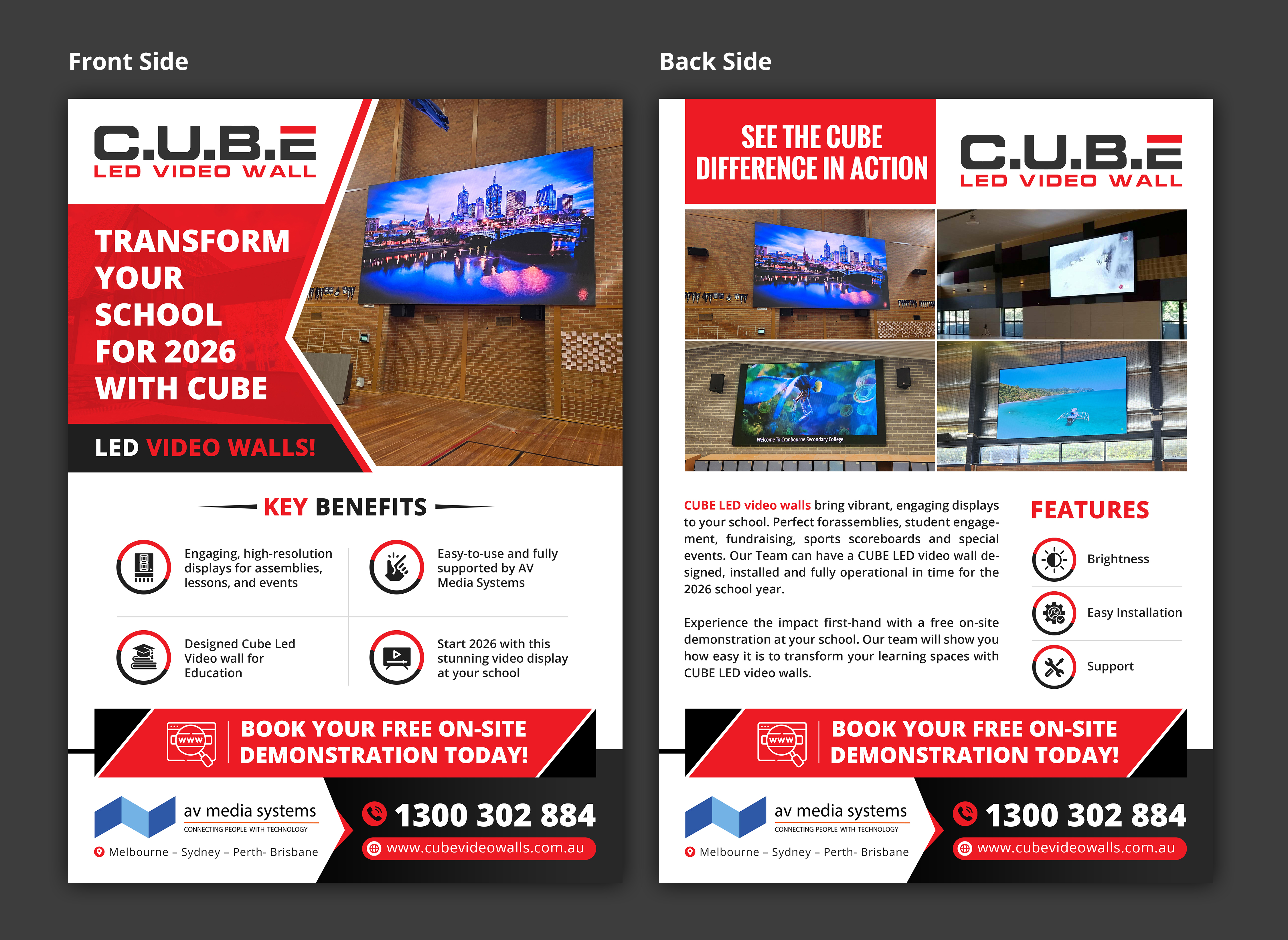 Flyer-Design von SAI DESIGNS für AV Media Systems | Design: #36262179