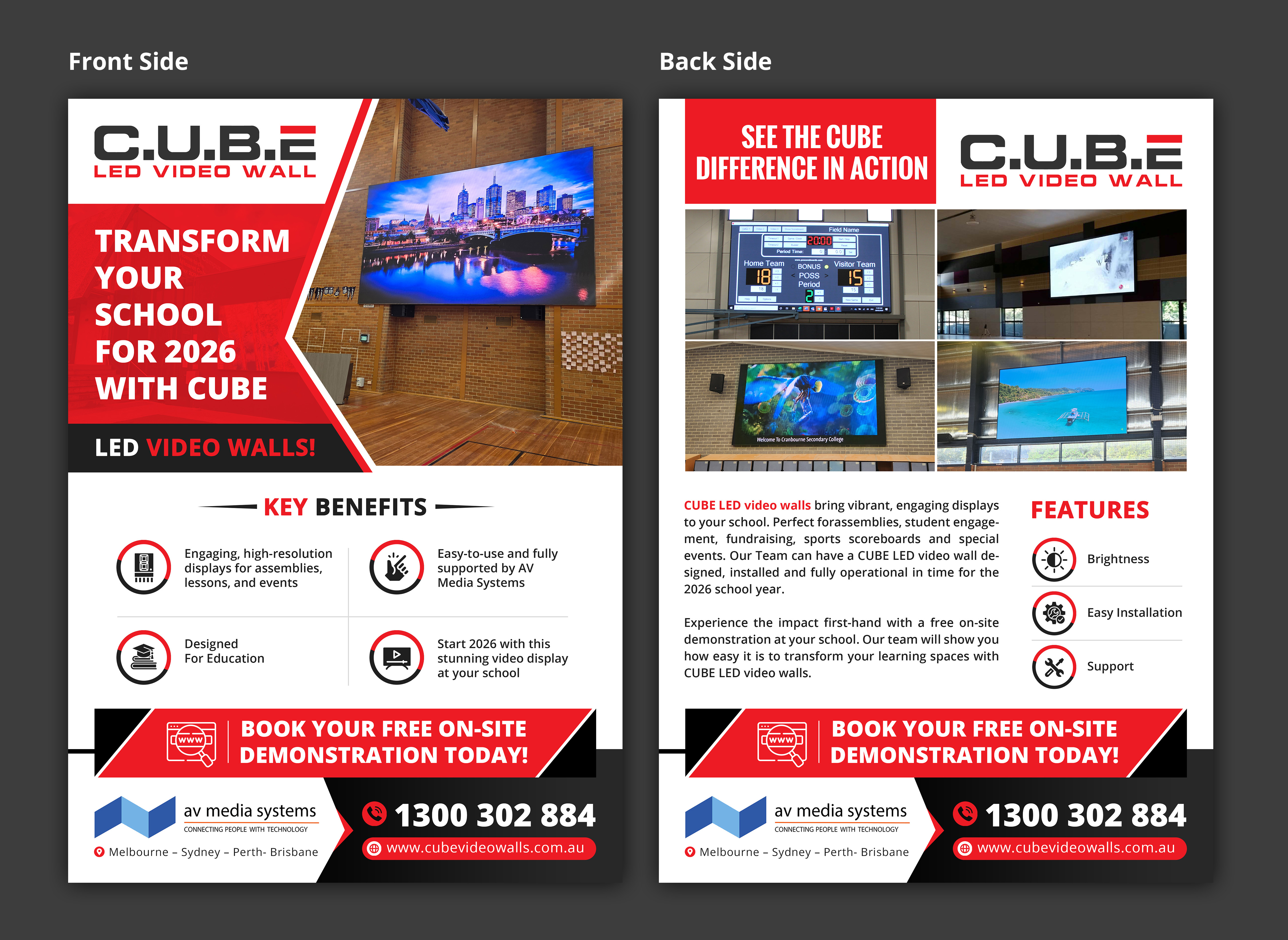 Flyer-Design von SAI DESIGNS für AV Media Systems | Design #36309744