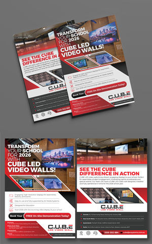 Design de Flyer par Impressive Designs pour AV Media Systems | Design #36257428