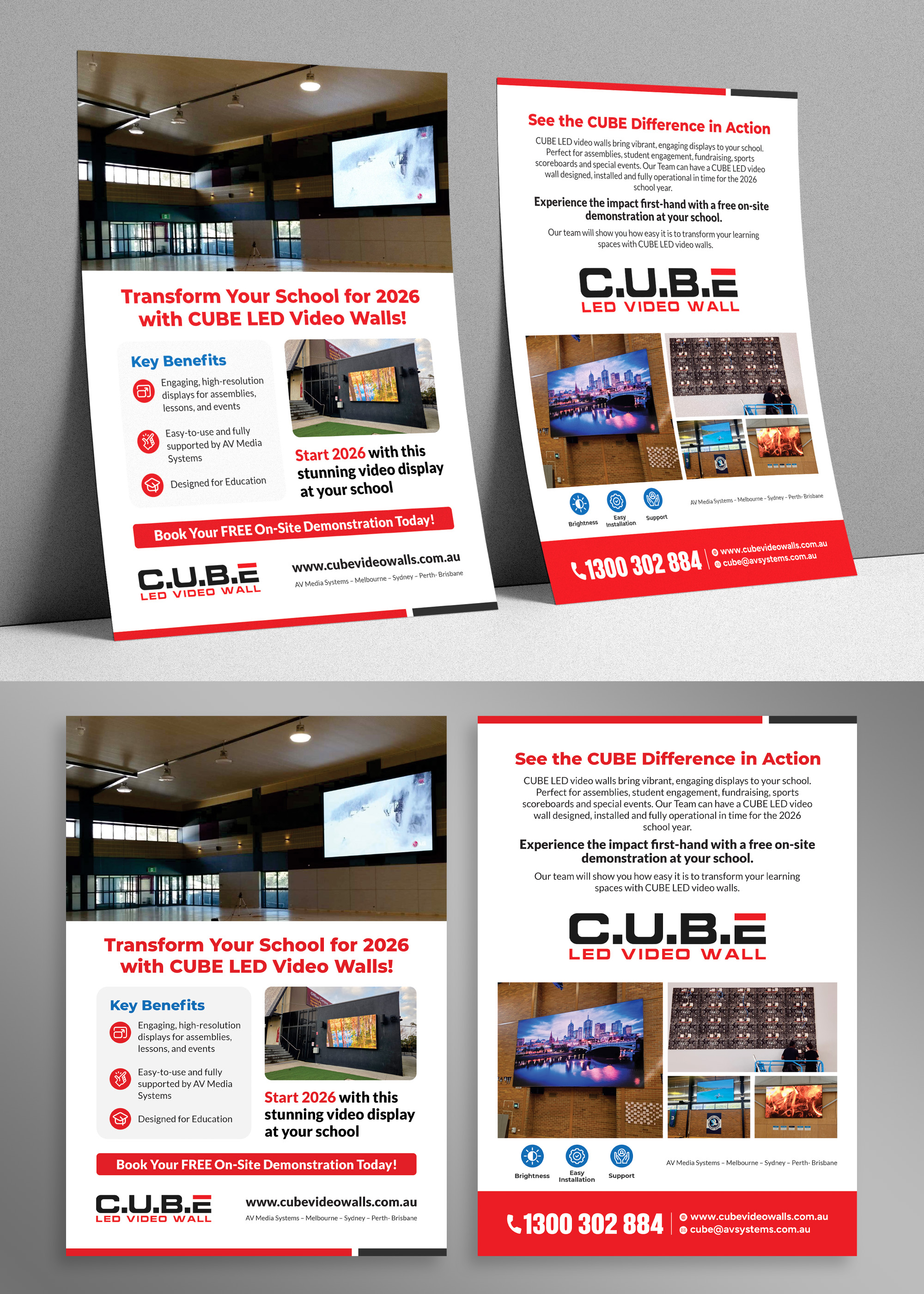 Design de Flyer par Dzhafir pour AV Media Systems | Design #36262742