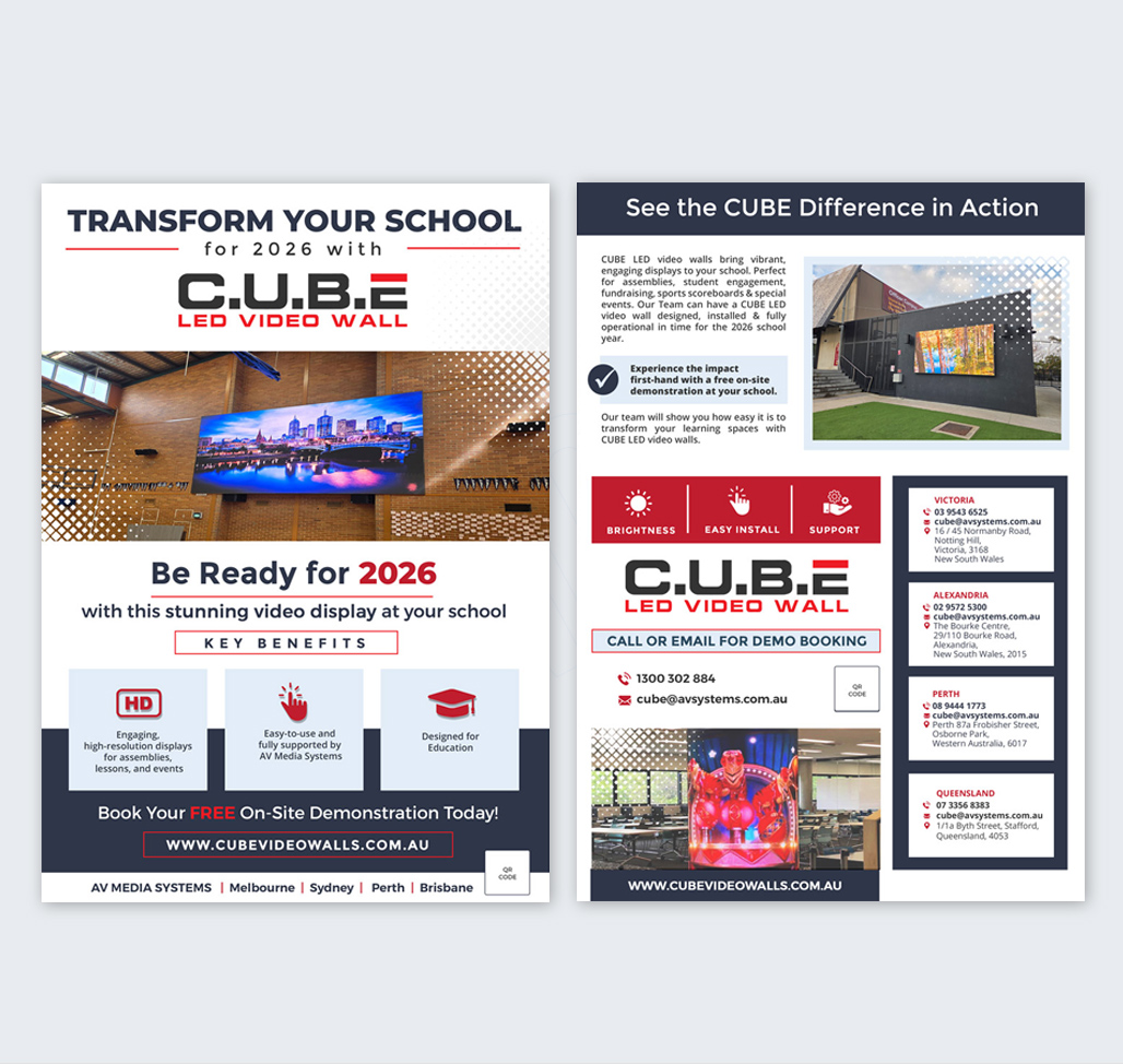 Flyer-Design von DA. für AV Media Systems | Design #36262479