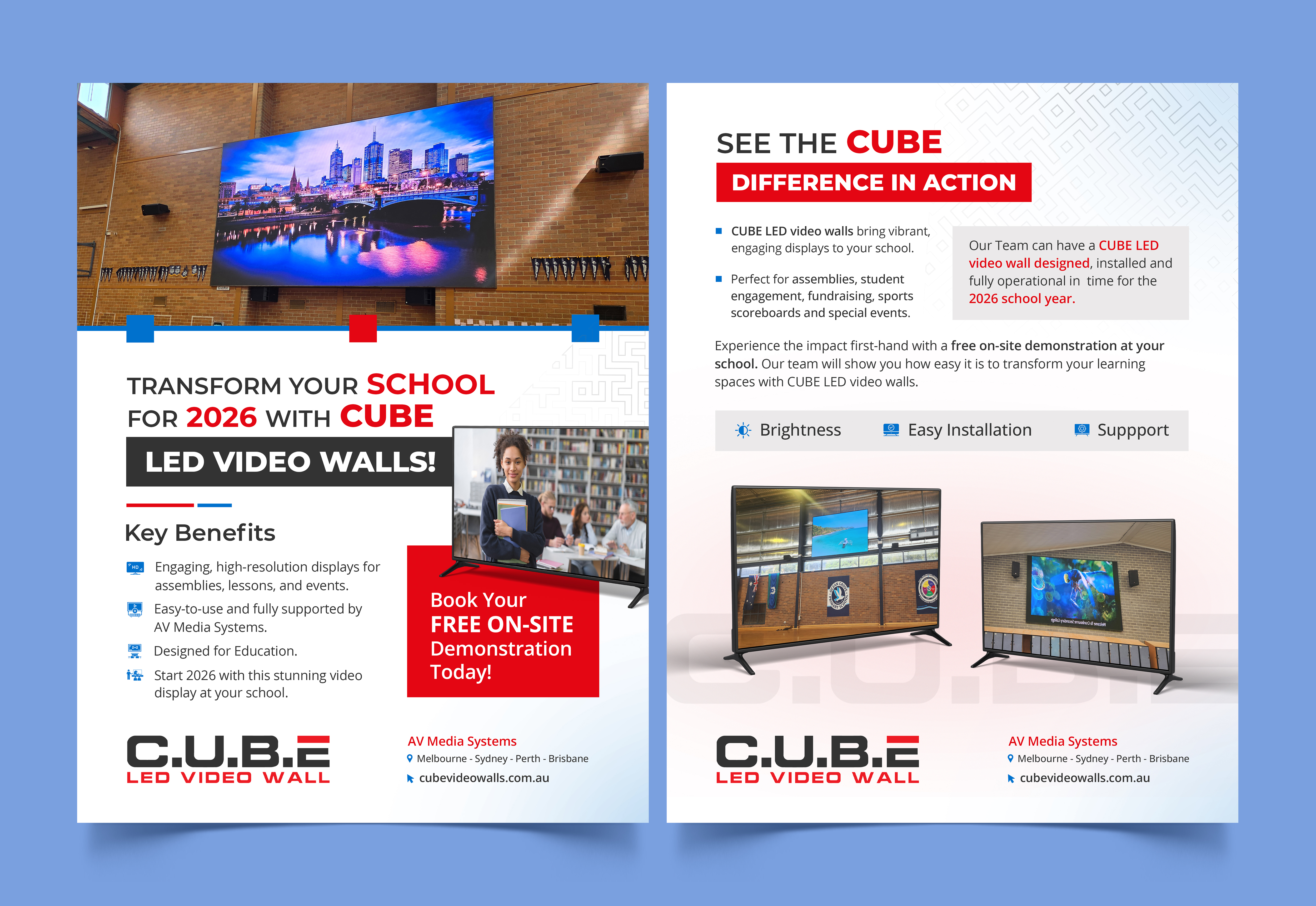 Flyer-Design von Graphic Guy für AV Media Systems | Design #36271258