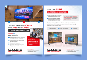 Design de Flyer par Graphic Guy pour AV Media Systems | Design #36271258