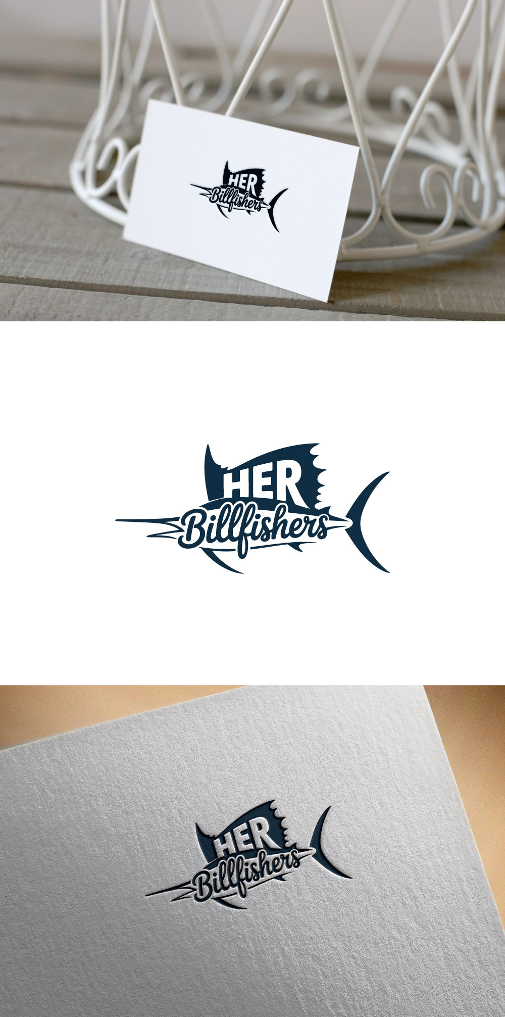 Logo Design by KING JM for BillfisHERs | Design #36290146