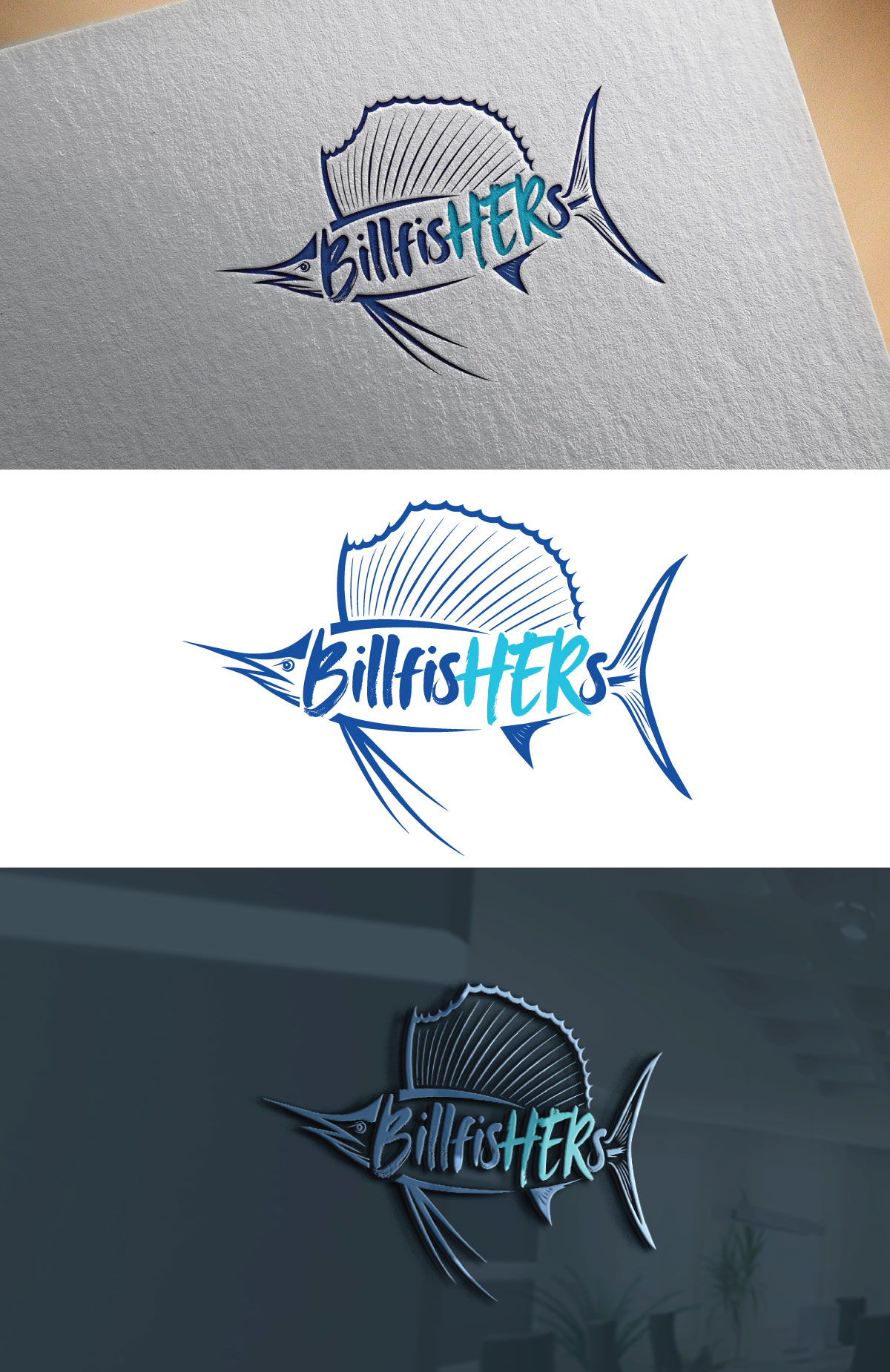 Diseño de Logo por Impressive logo para BillfisHERs | Diseño #36268608