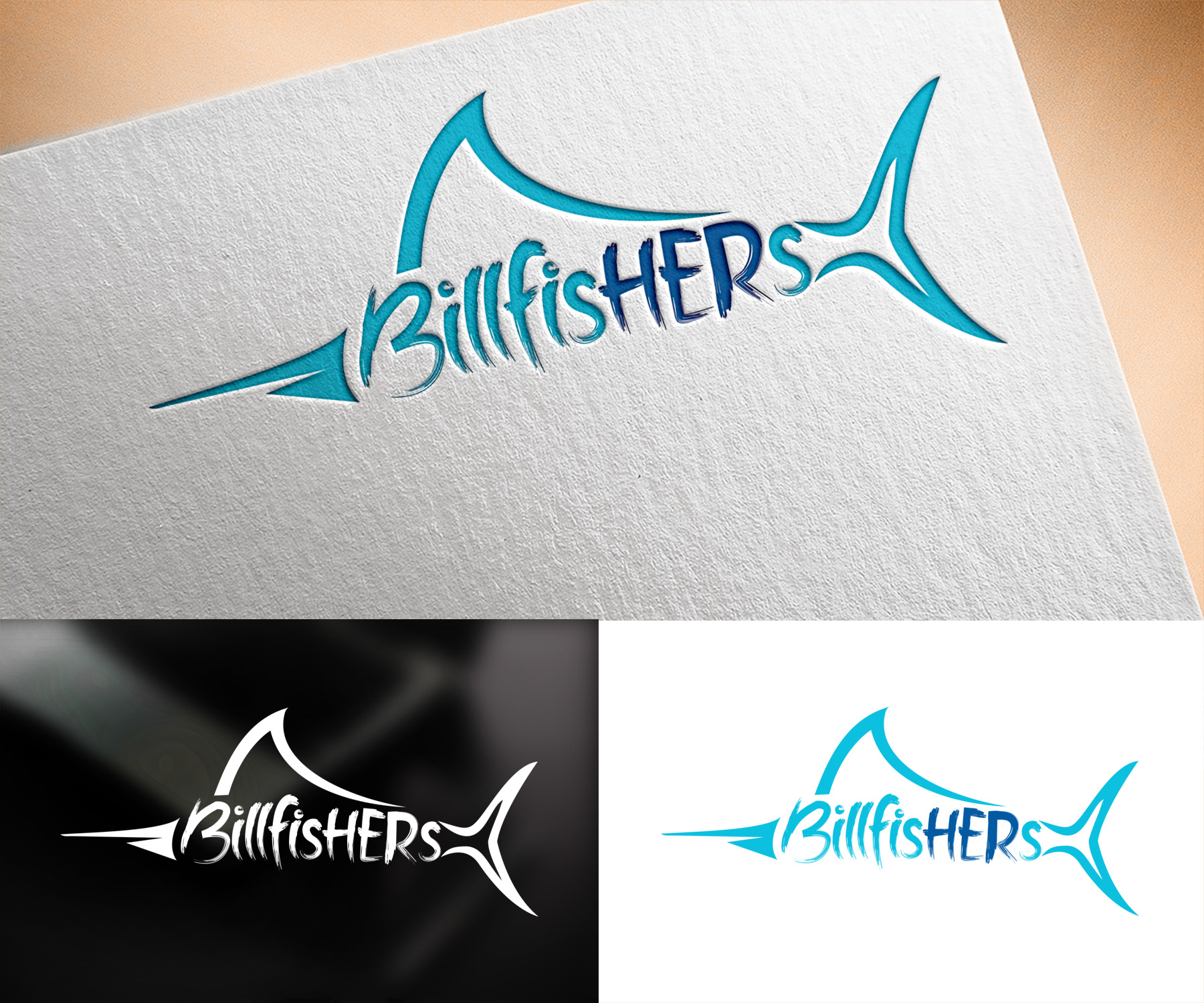 Logo Design by Vishak vasu for BillfisHERs | Design #36293589