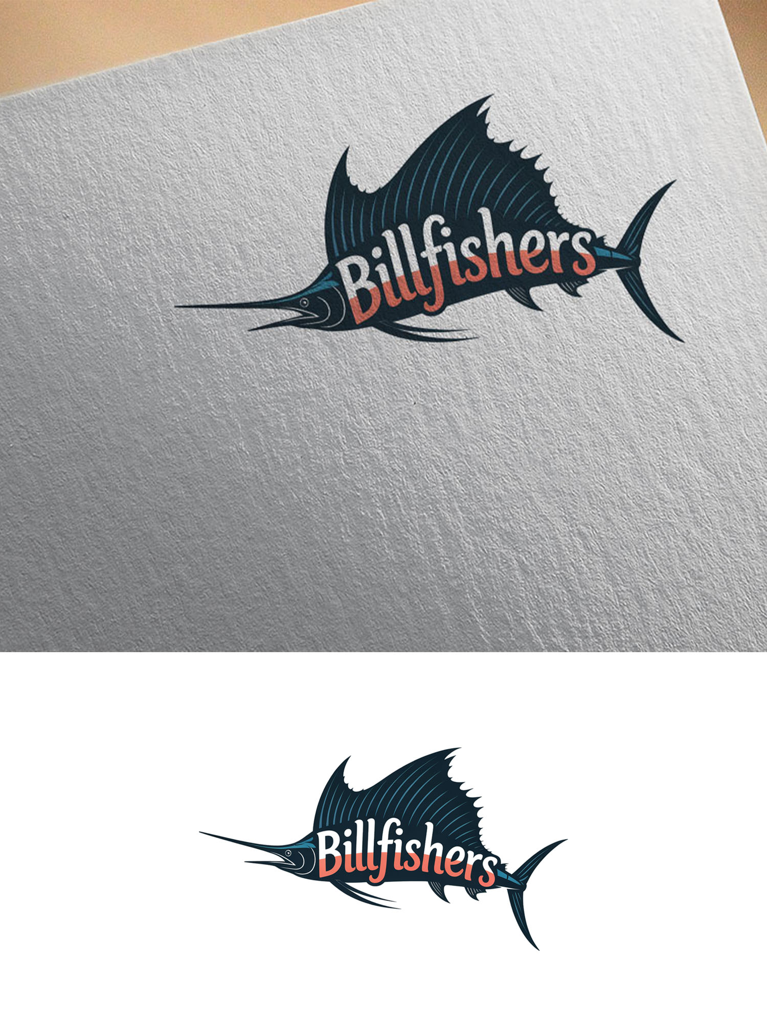 Logo Design by Olivia Marie Smith for BillfisHERs | Design #36264827