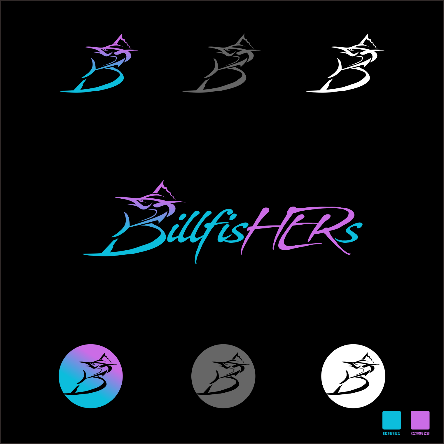 Logo Design by Arham Hidayat for BillfisHERs | Design #36356351