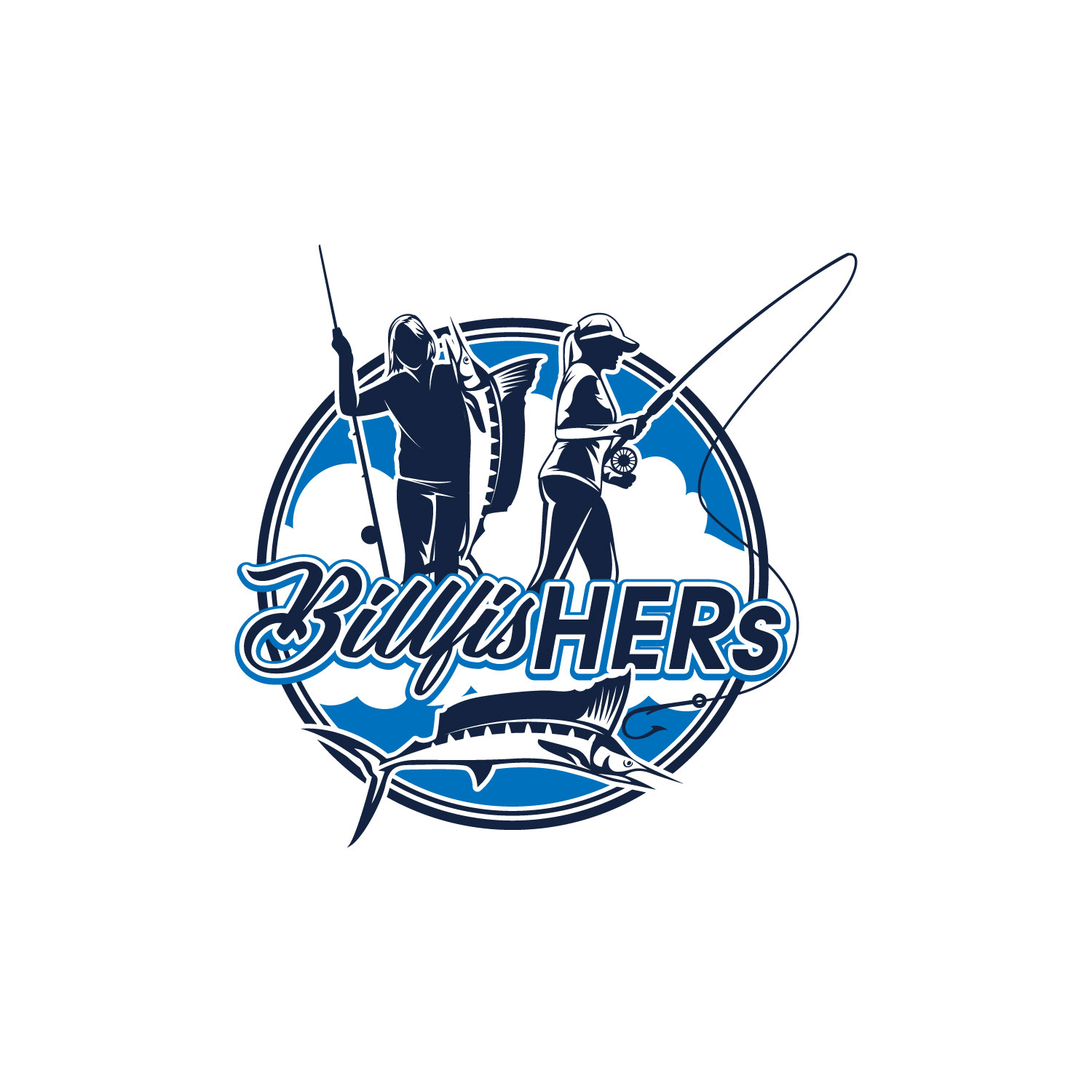 Logo Design by LAXMI DESIGNHUB for BillfisHERs | Design #36265104