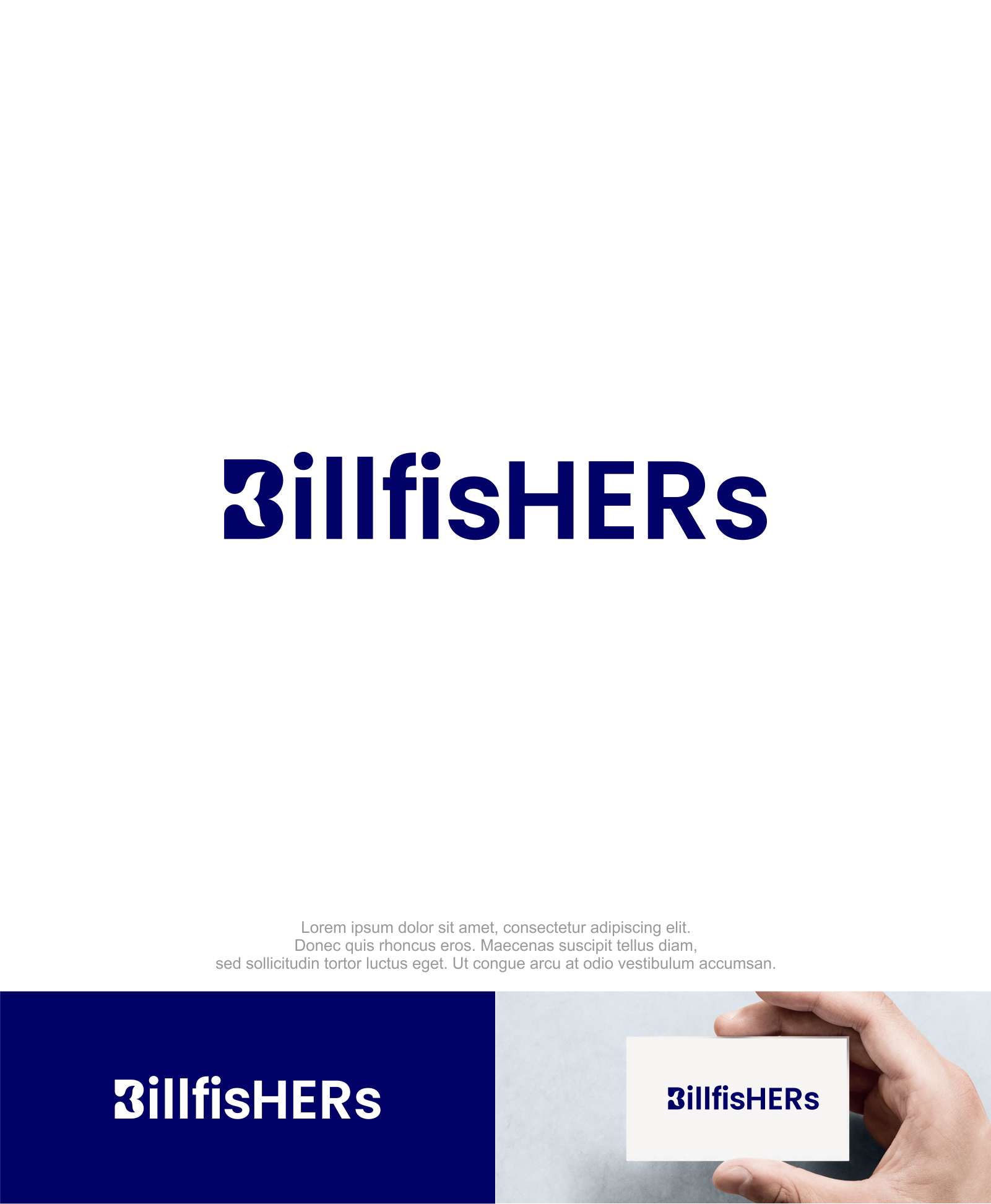 Logo Design by M.Syaiful Huda for BillfisHERs | Design #36260910