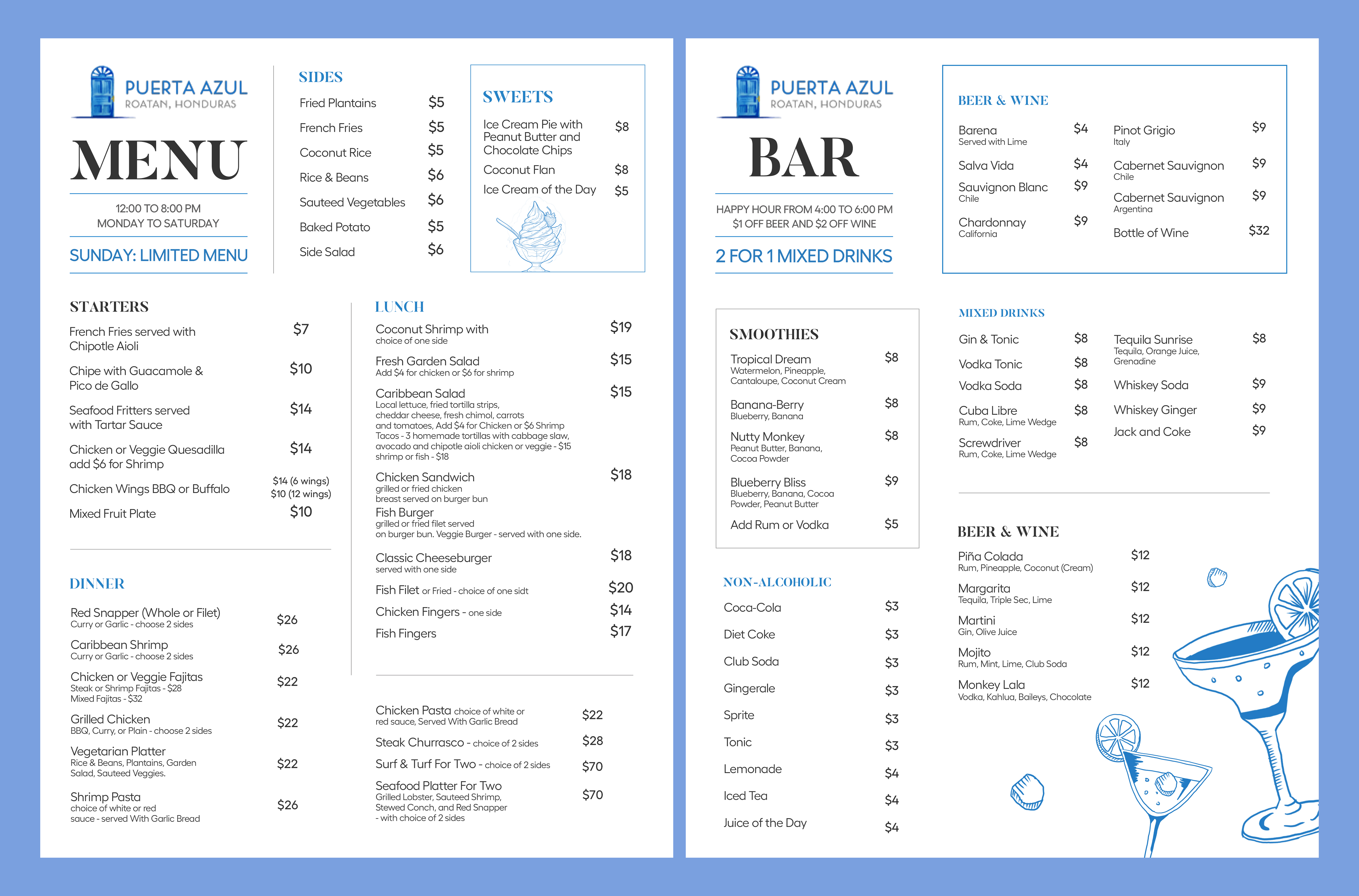 Menu Design by Graphic Guy for this project | Design #36271946