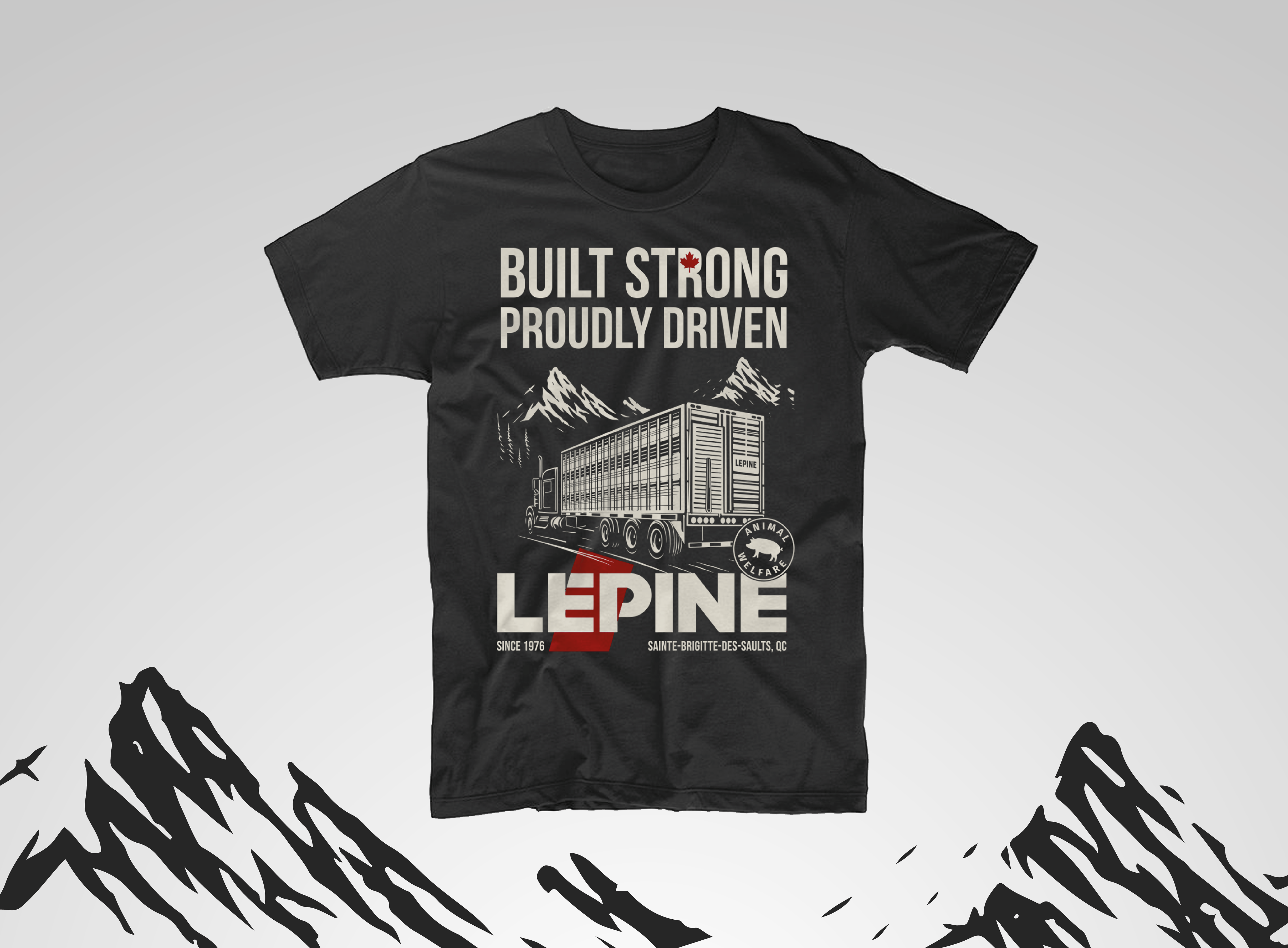 T-shirt Design by Javi Porto for Machinerie Lepine | Design #36275589