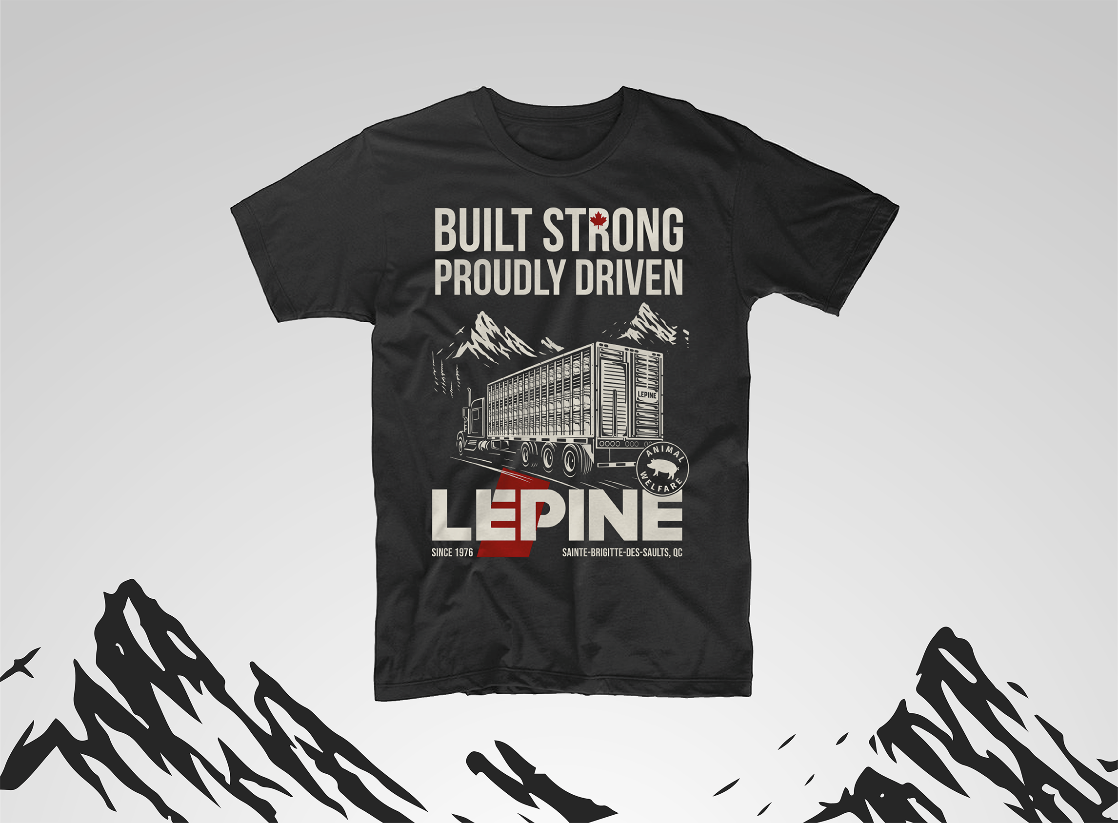 T-shirt Design by Javi Porto for Machinerie Lepine | Design #36297488