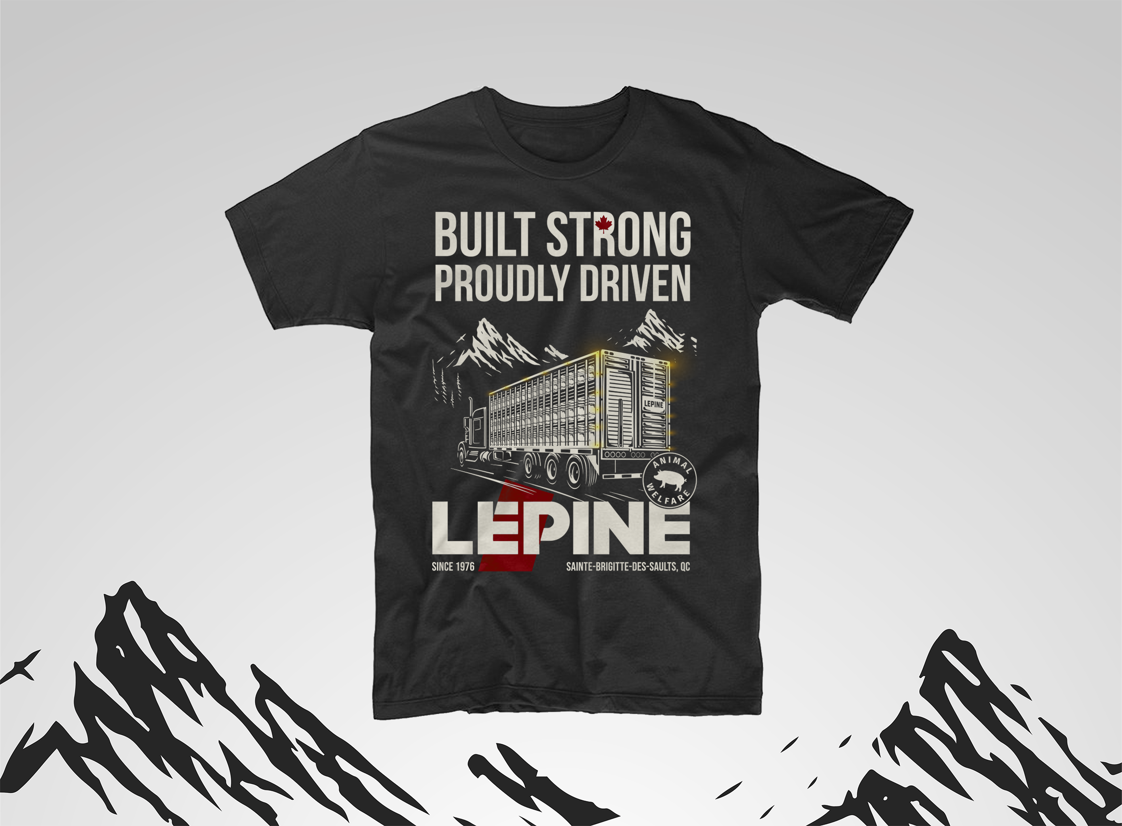 T-shirt Design by Javi Porto for Machinerie Lepine | Design #36297494