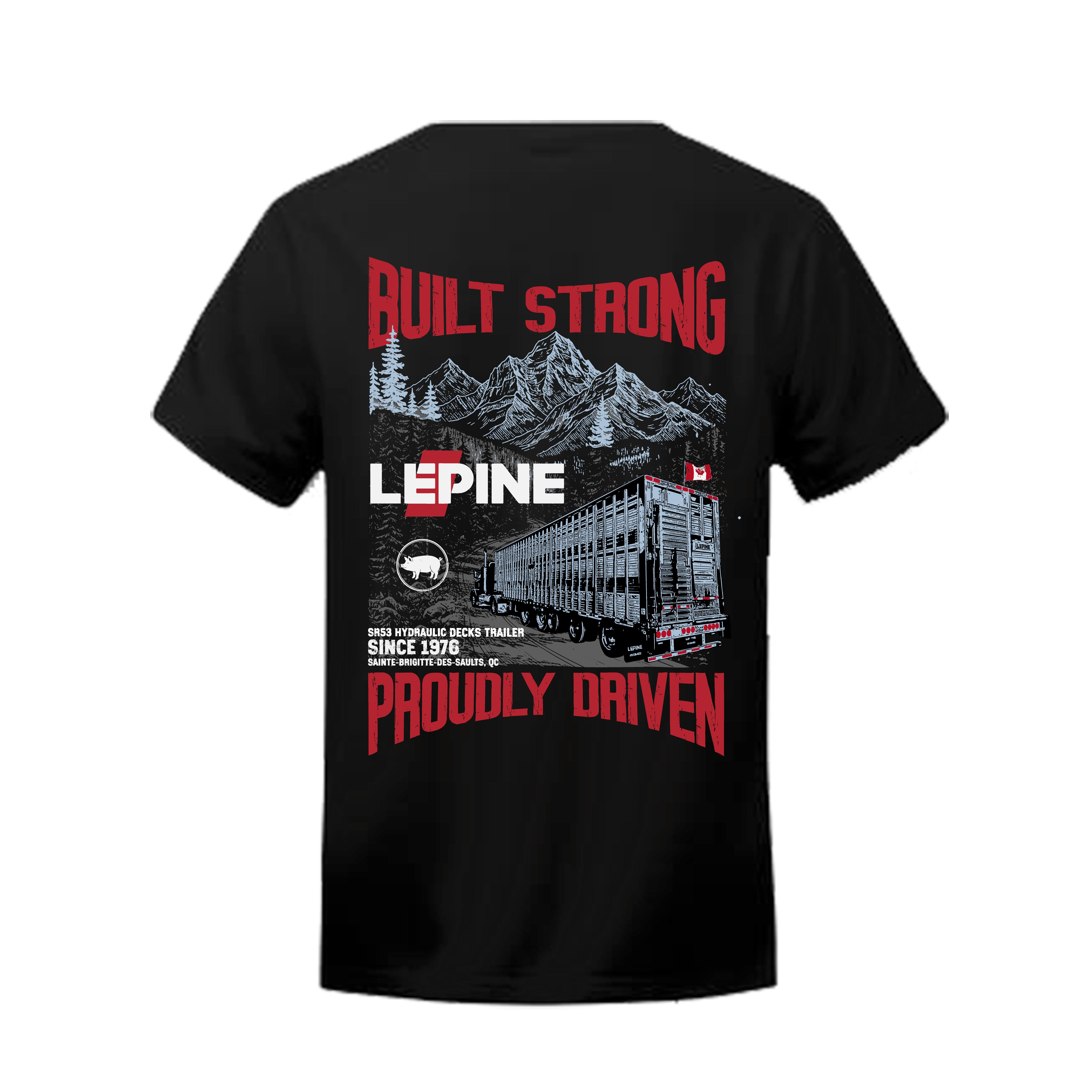 T-shirt Design by onze design for Machinerie Lepine | Design #36263959