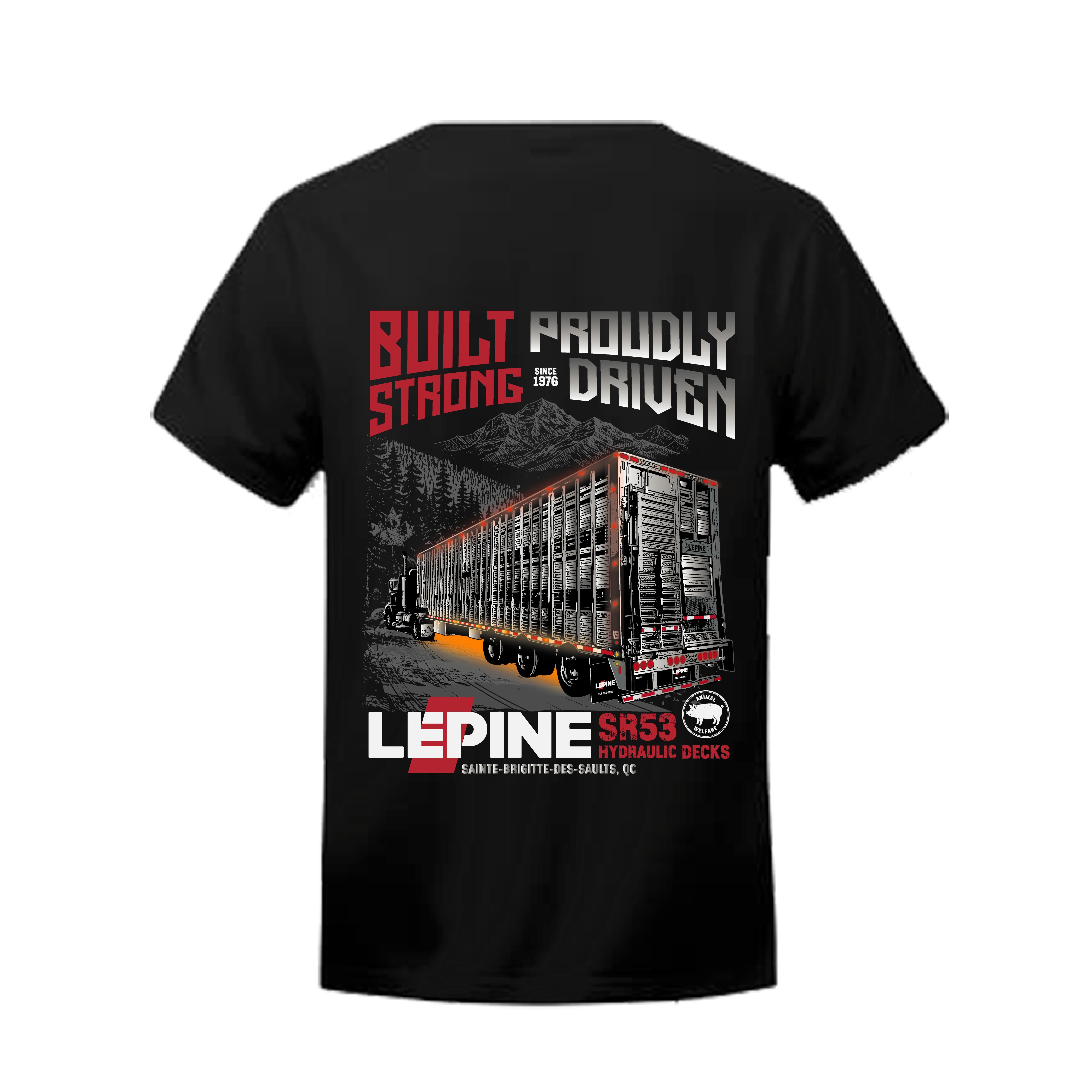 T-shirt Design by onze design for Machinerie Lepine | Design #36292284