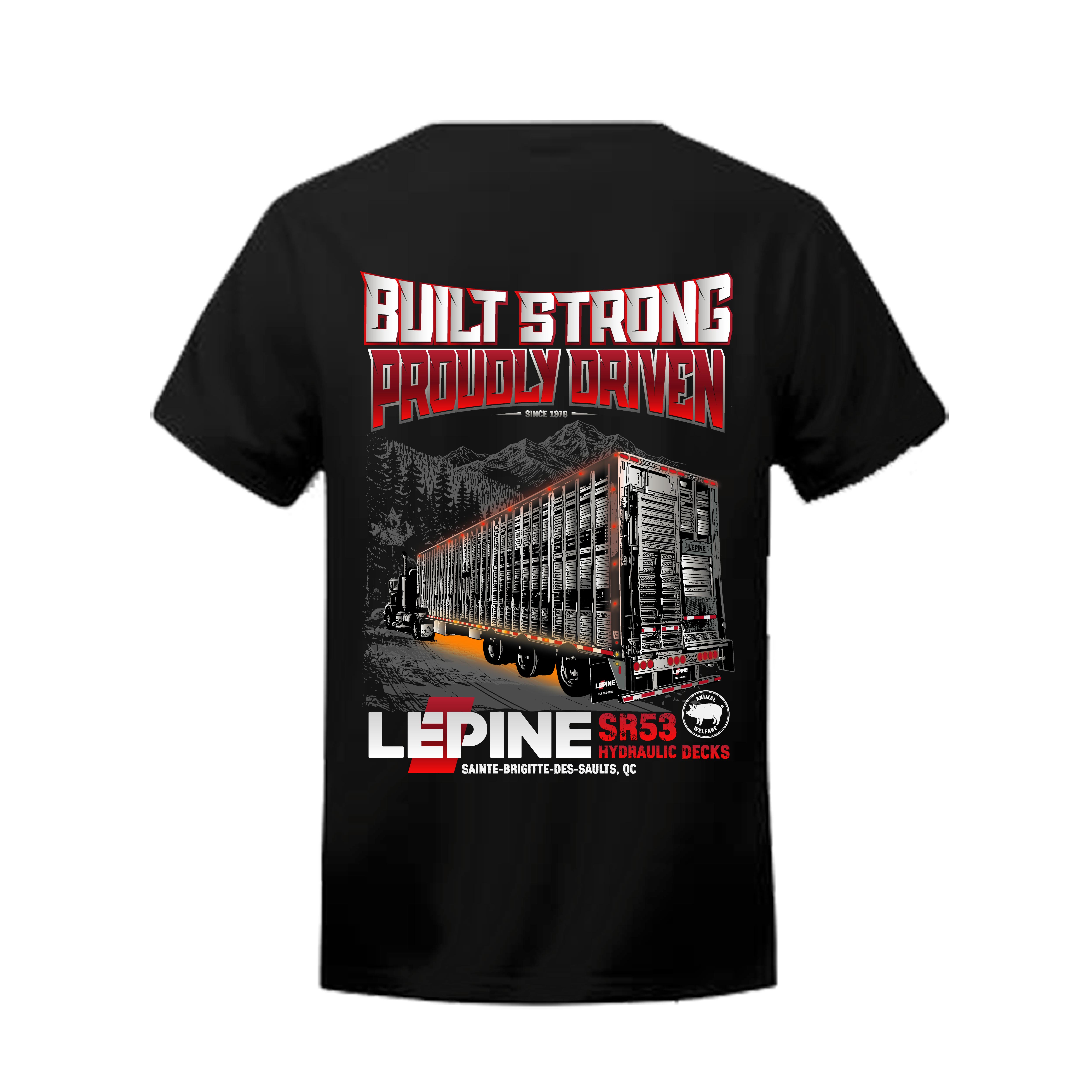 T-shirt Design by onze design for Machinerie Lepine | Design #36301809