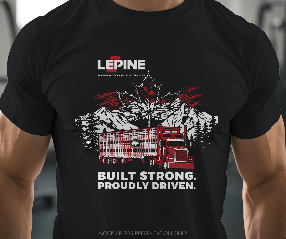T-shirt Design by NancyTan for Machinerie Lepine | Design #36264113