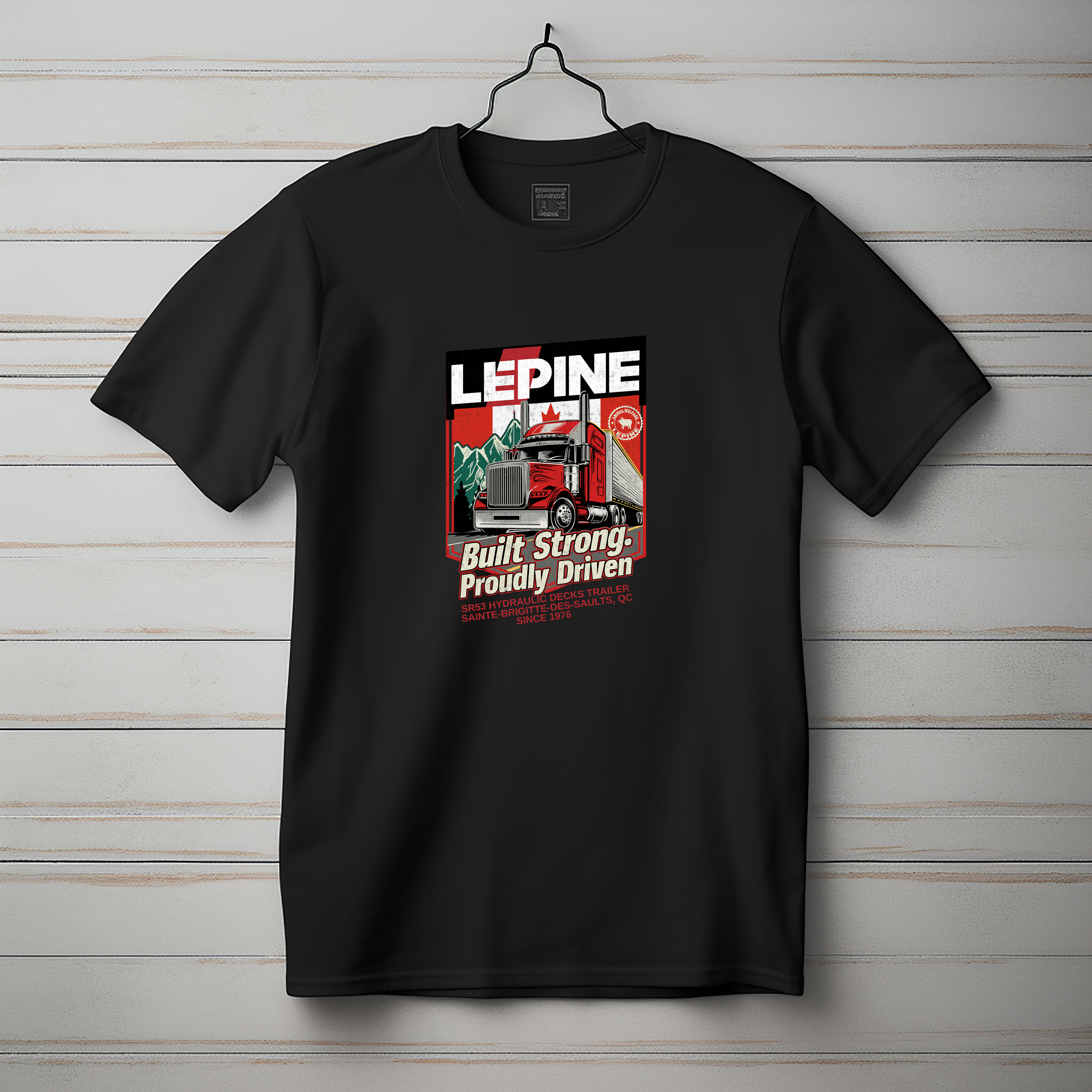 T-shirt Design by smsaifkhaled for Machinerie Lepine | Design #36299914