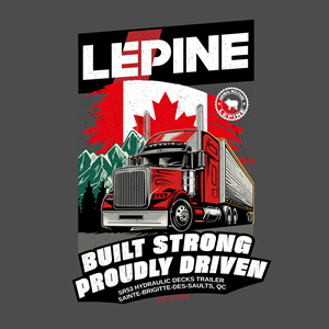 T-shirt Design by smsaifkhaled for Machinerie Lepine | Design: #36300452