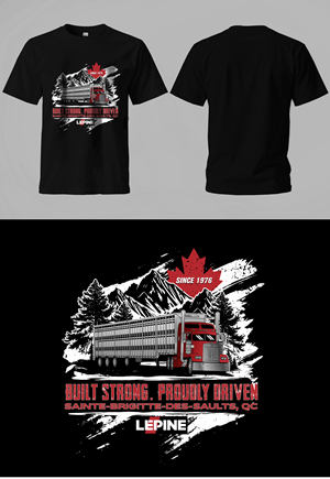 T-shirt Design by Musti.dsgn for Machinerie Lepine | Design: #36277021