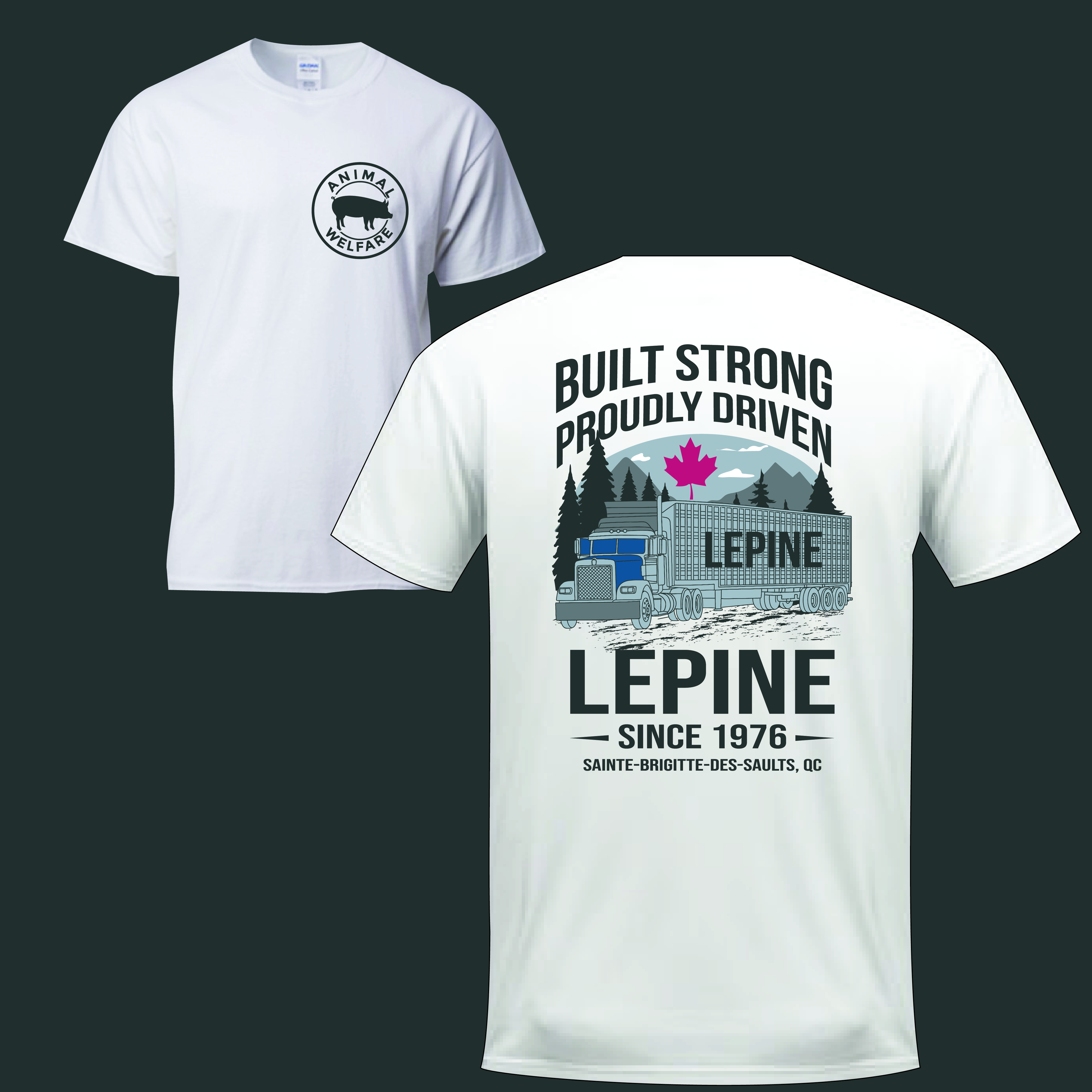 T-shirt Design by amda51 for Machinerie Lepine | Design #36273552