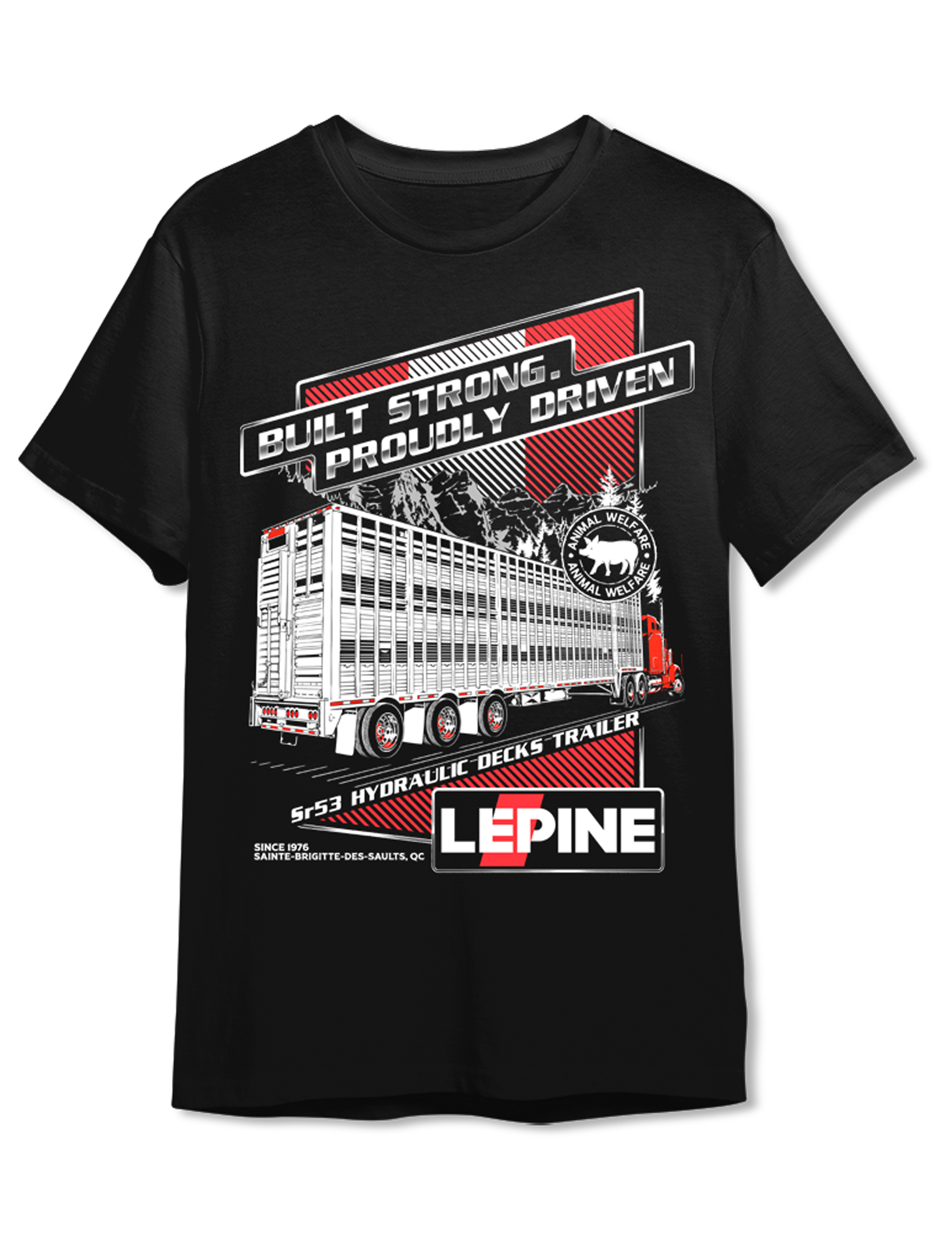 T-shirt Design by alfauzi sofisalam for Machinerie Lepine | Design #36300331