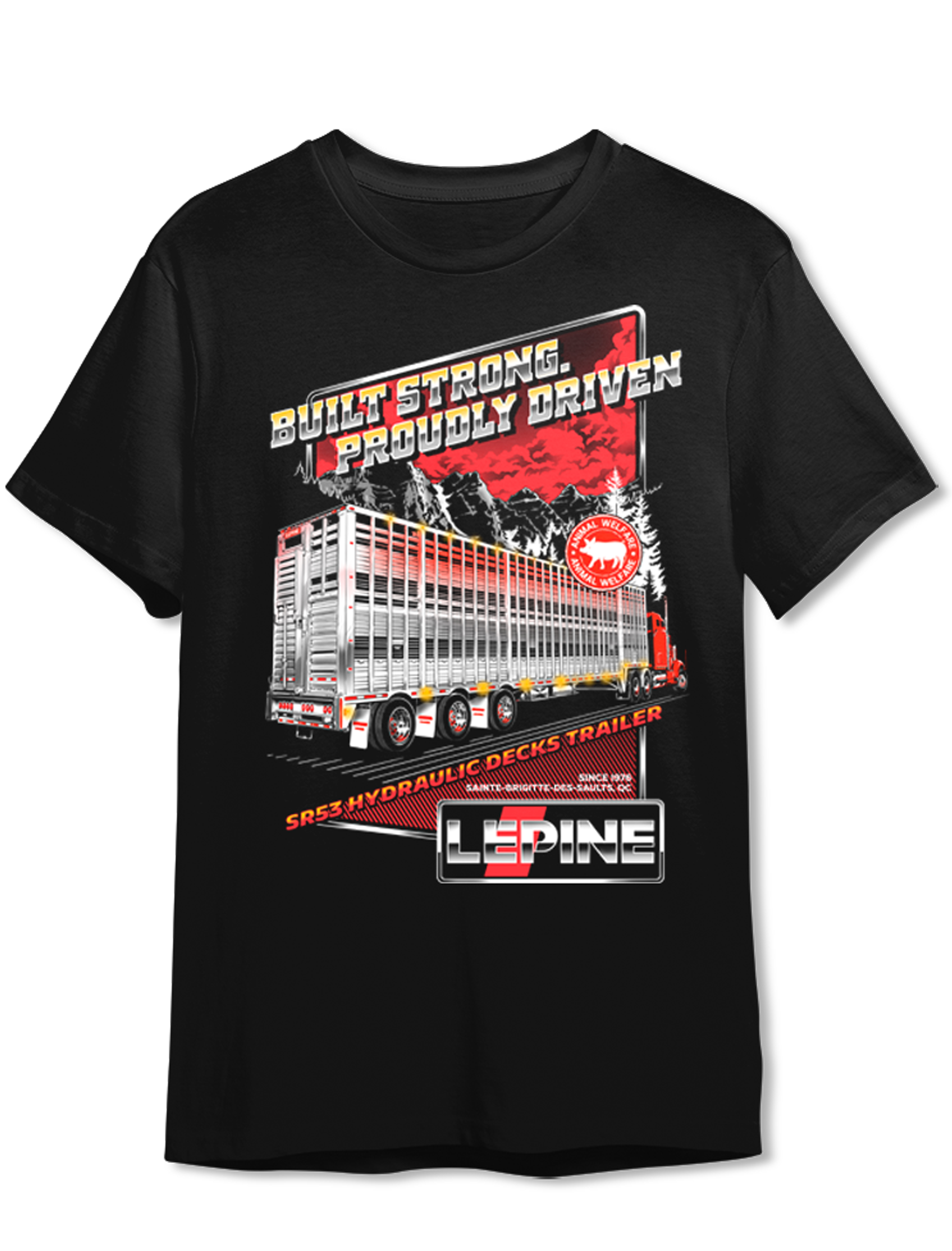 T-shirt Design by alfauzi sofisalam for Machinerie Lepine | Design #36313033