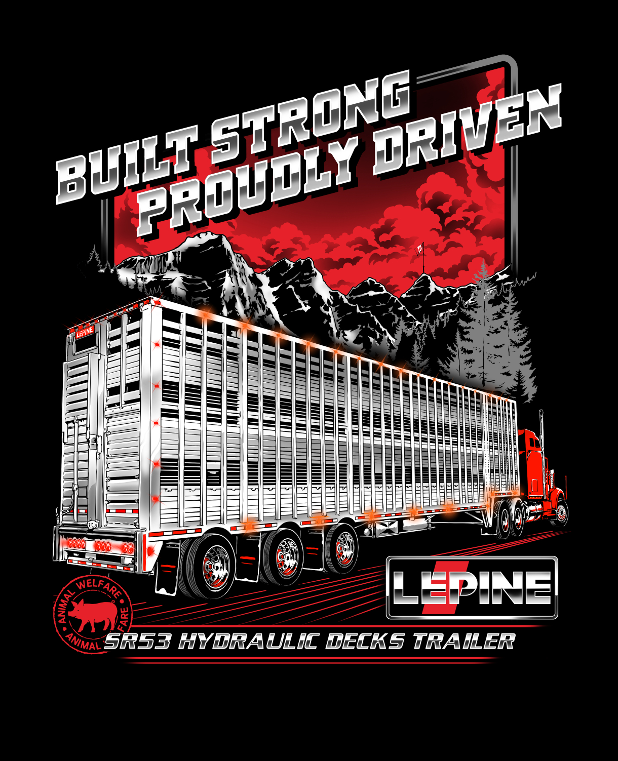 T-shirt Design by alfauzi sofisalam for Machinerie Lepine | Design #36328080