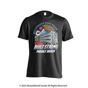 T-shirt Design by Mozaikworld Studio for Machinerie Lepine | Design: #36319180