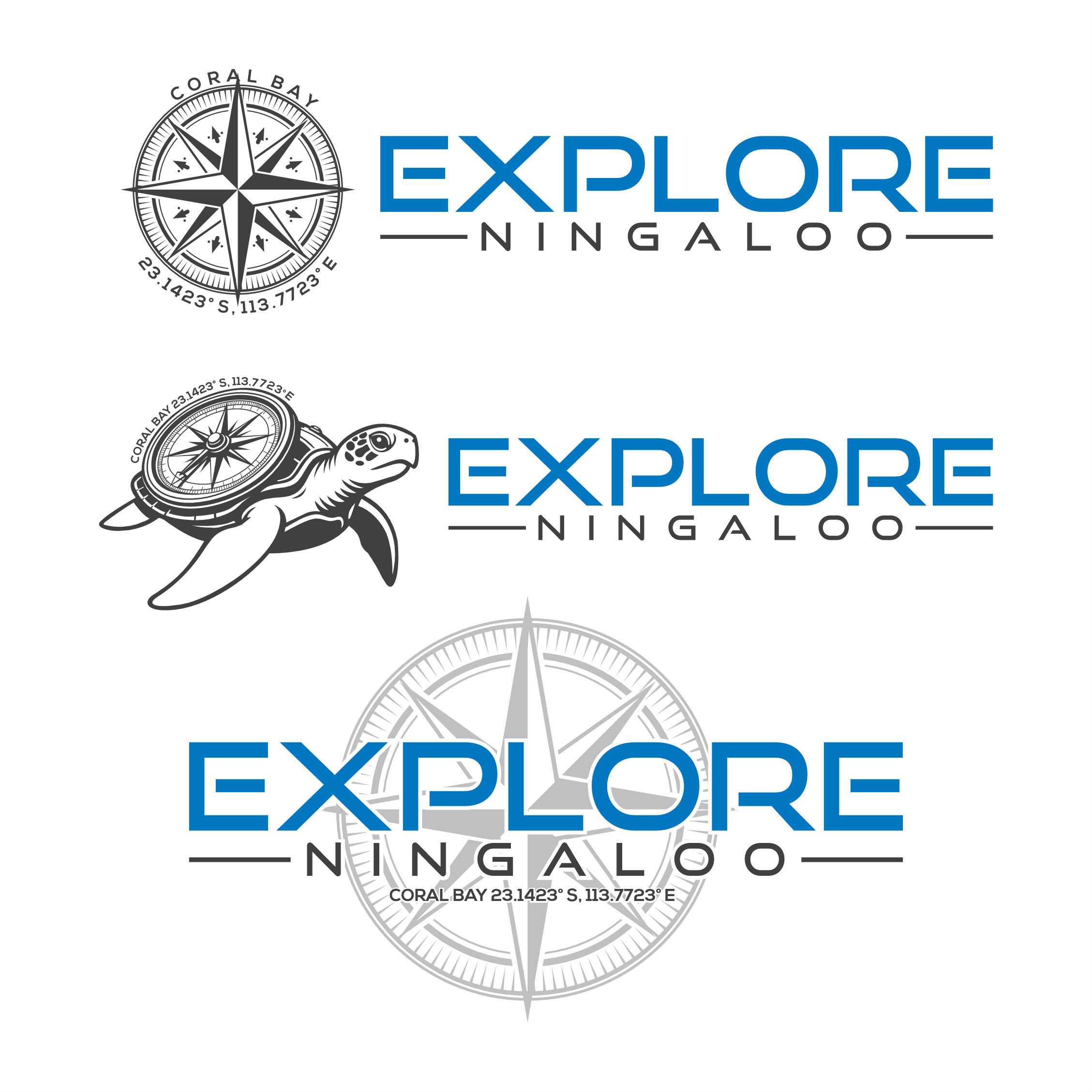 Logo Design by semarco for Explore Ningaloo  | Design #36399175