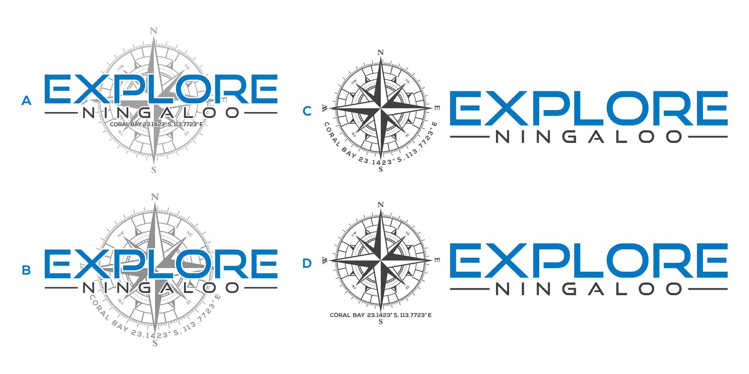 Logo Design by semarco for Explore Ningaloo  | Design: #36429104