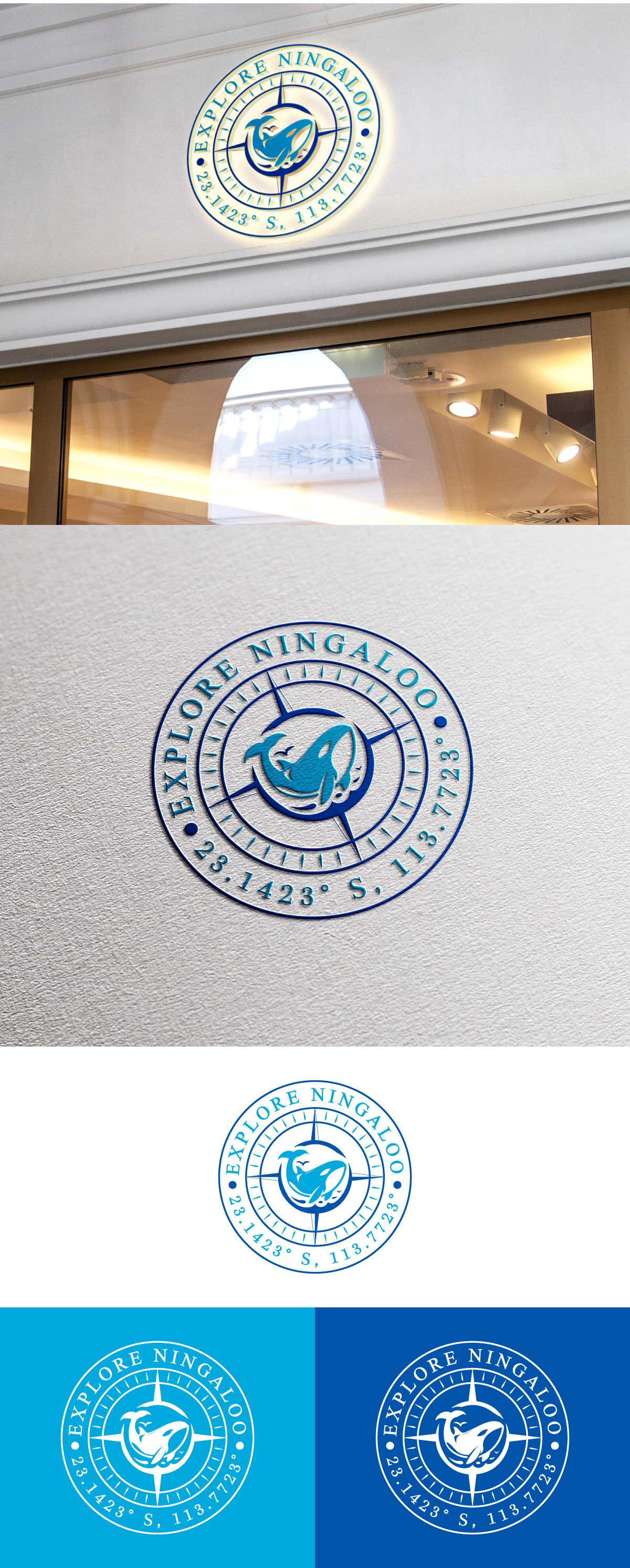 Logo Design by Sadia_Akter for Explore Ningaloo  | Design #36299395