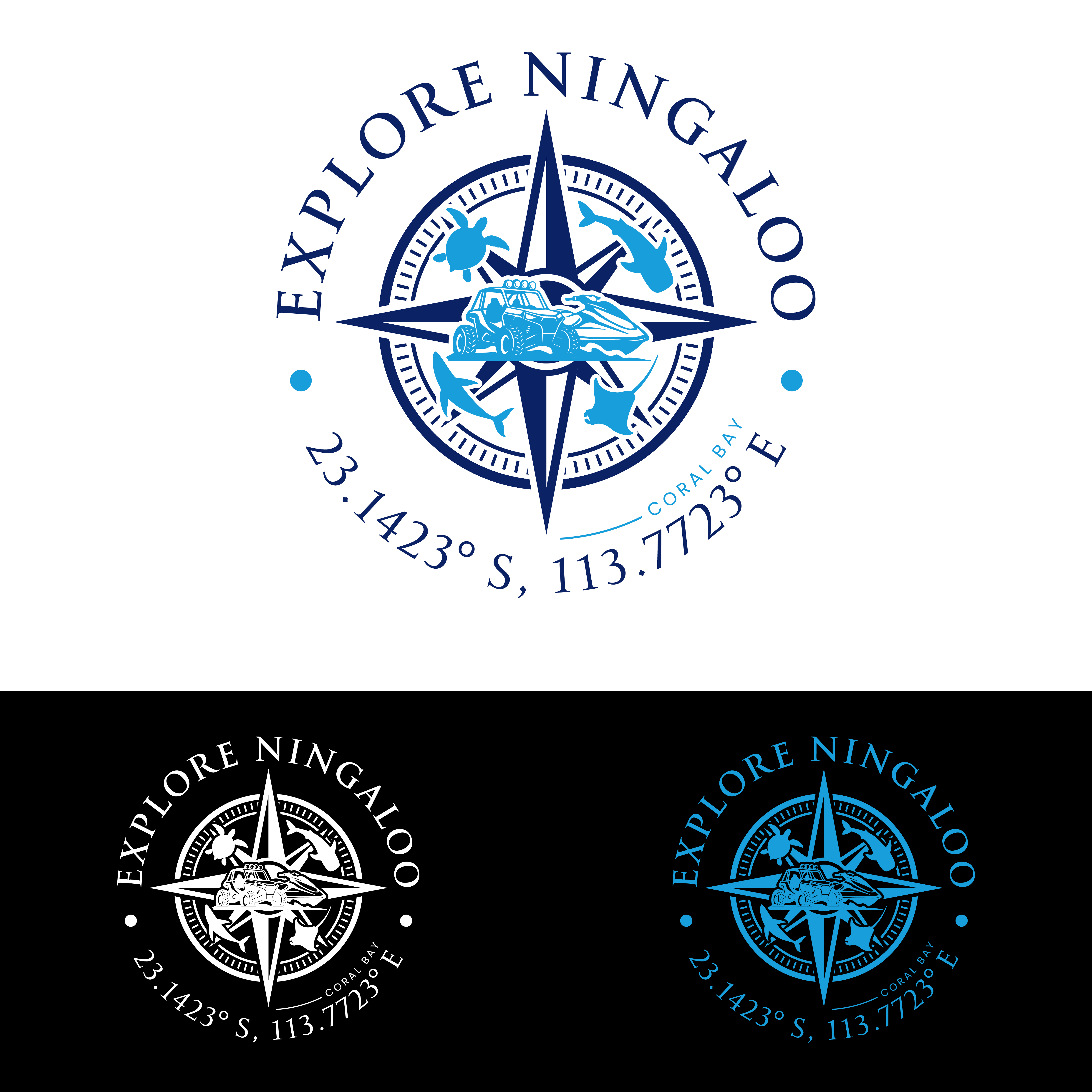 Logo Design by John Mark Arts for Explore Ningaloo  | Design #36267805