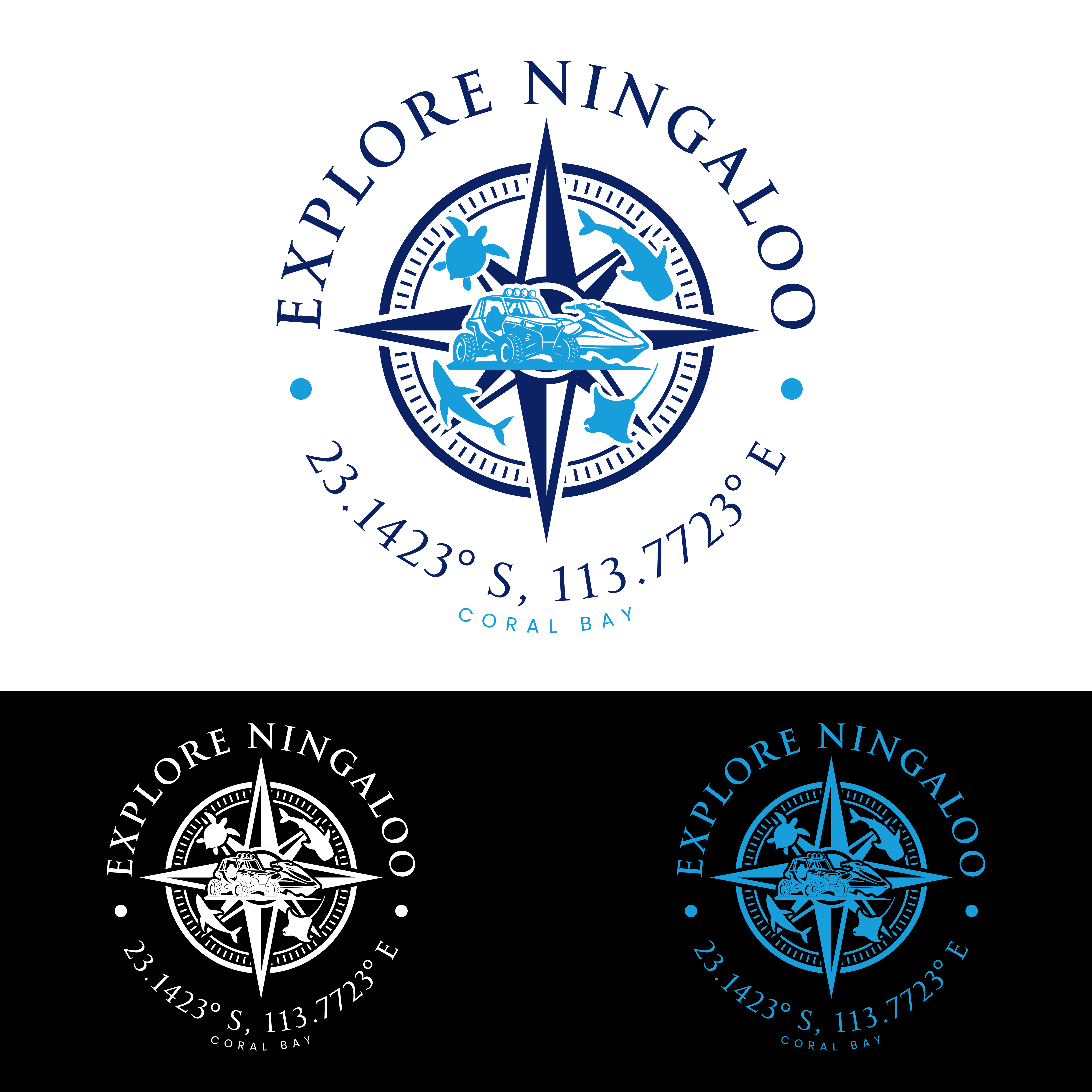 Logo Design by John Mark Arts for Explore Ningaloo  | Design #36267806