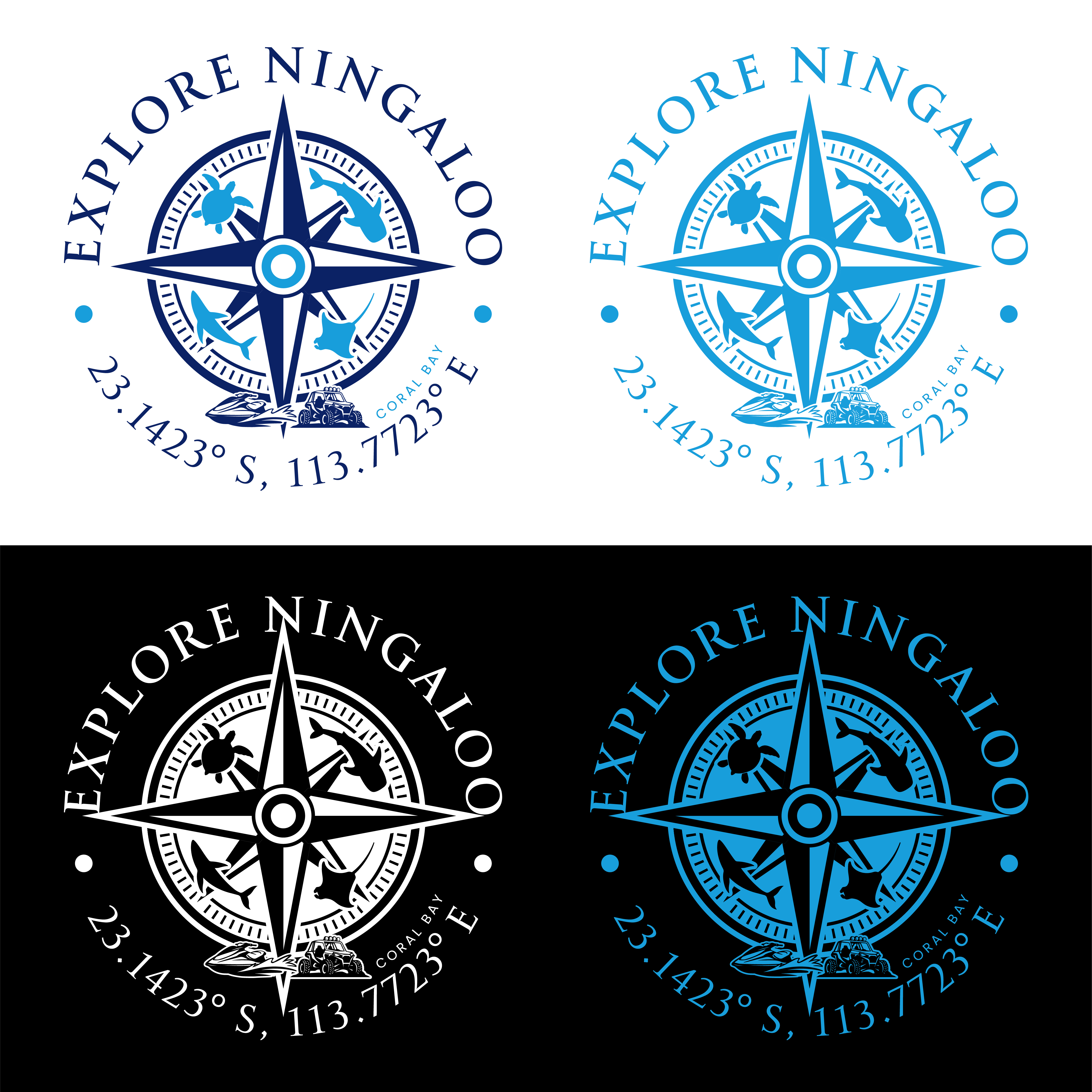 Logo Design by John Mark Arts for Explore Ningaloo  | Design #36268497