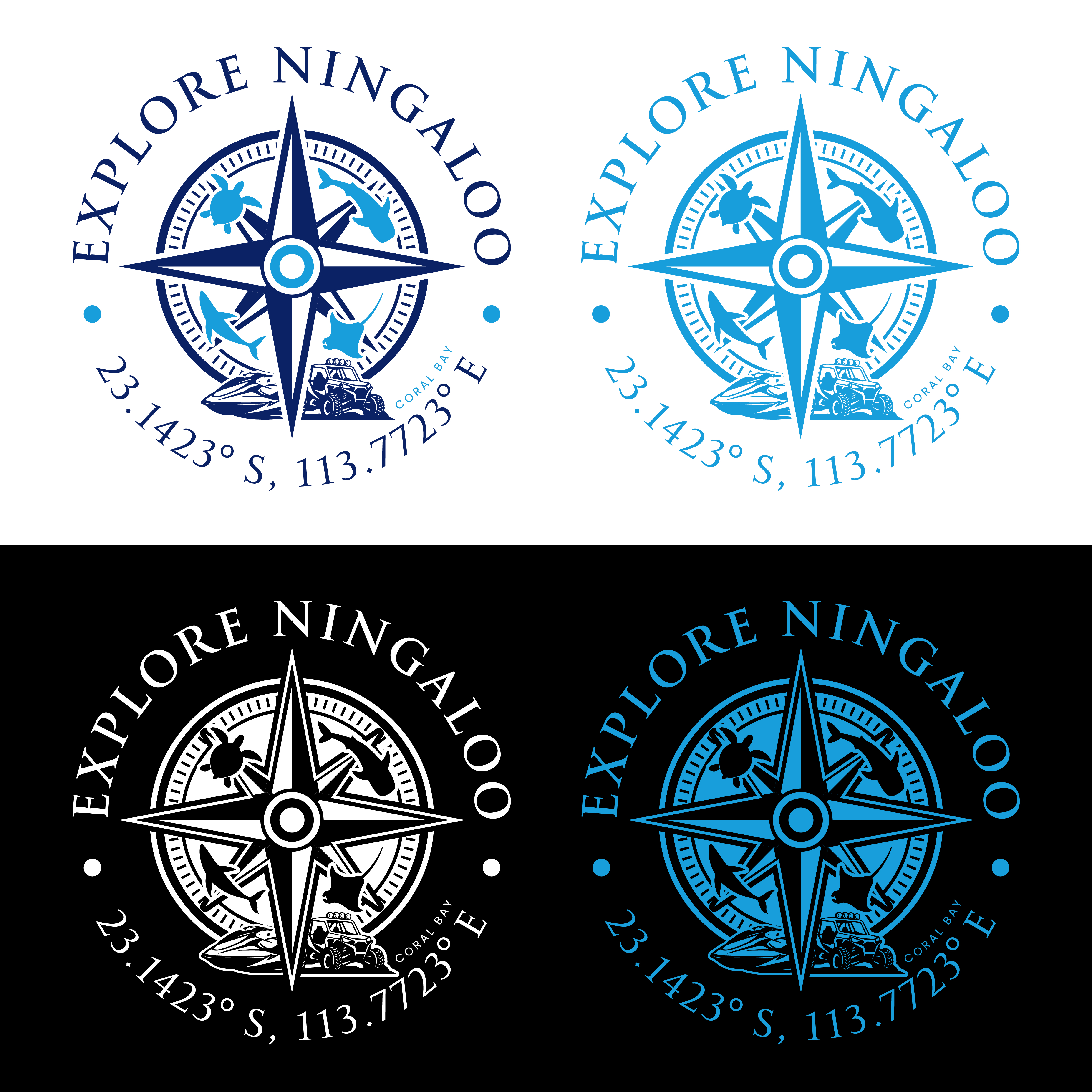 Logo Design by John Mark Arts for Explore Ningaloo  | Design #36268576