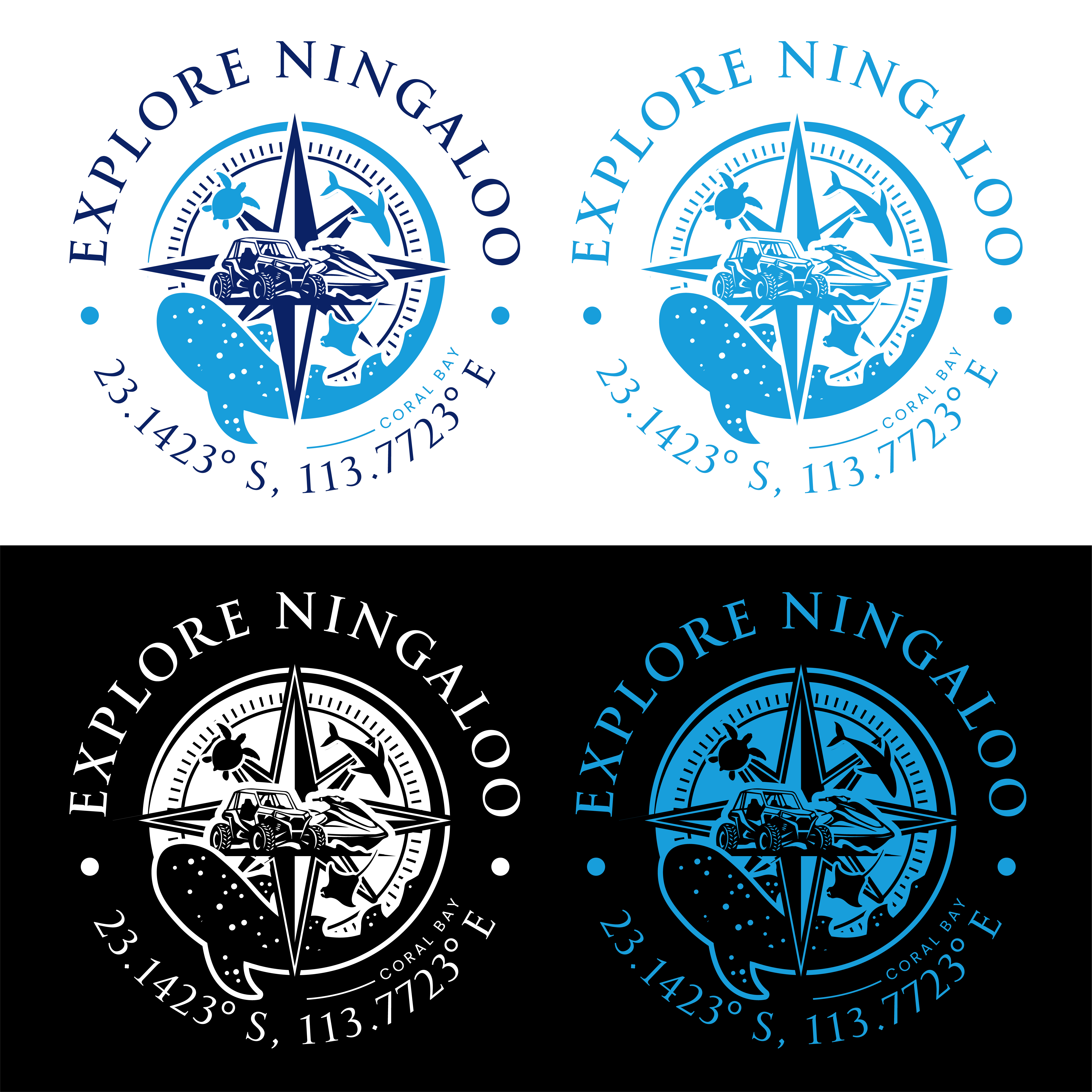 Logo Design by John Mark Arts for Explore Ningaloo  | Design #36269280