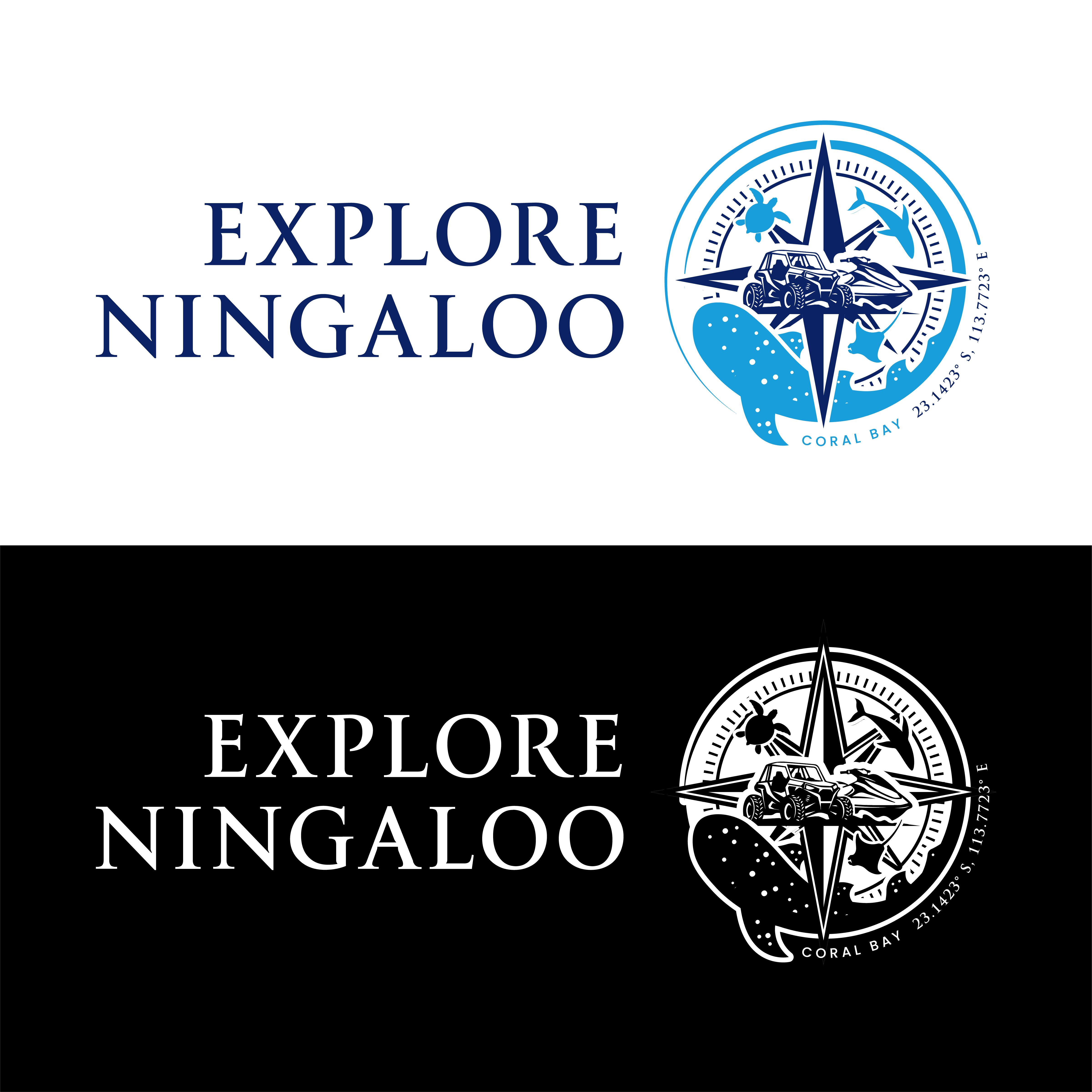 Logo Design by John Mark Arts for Explore Ningaloo  | Design #36322280