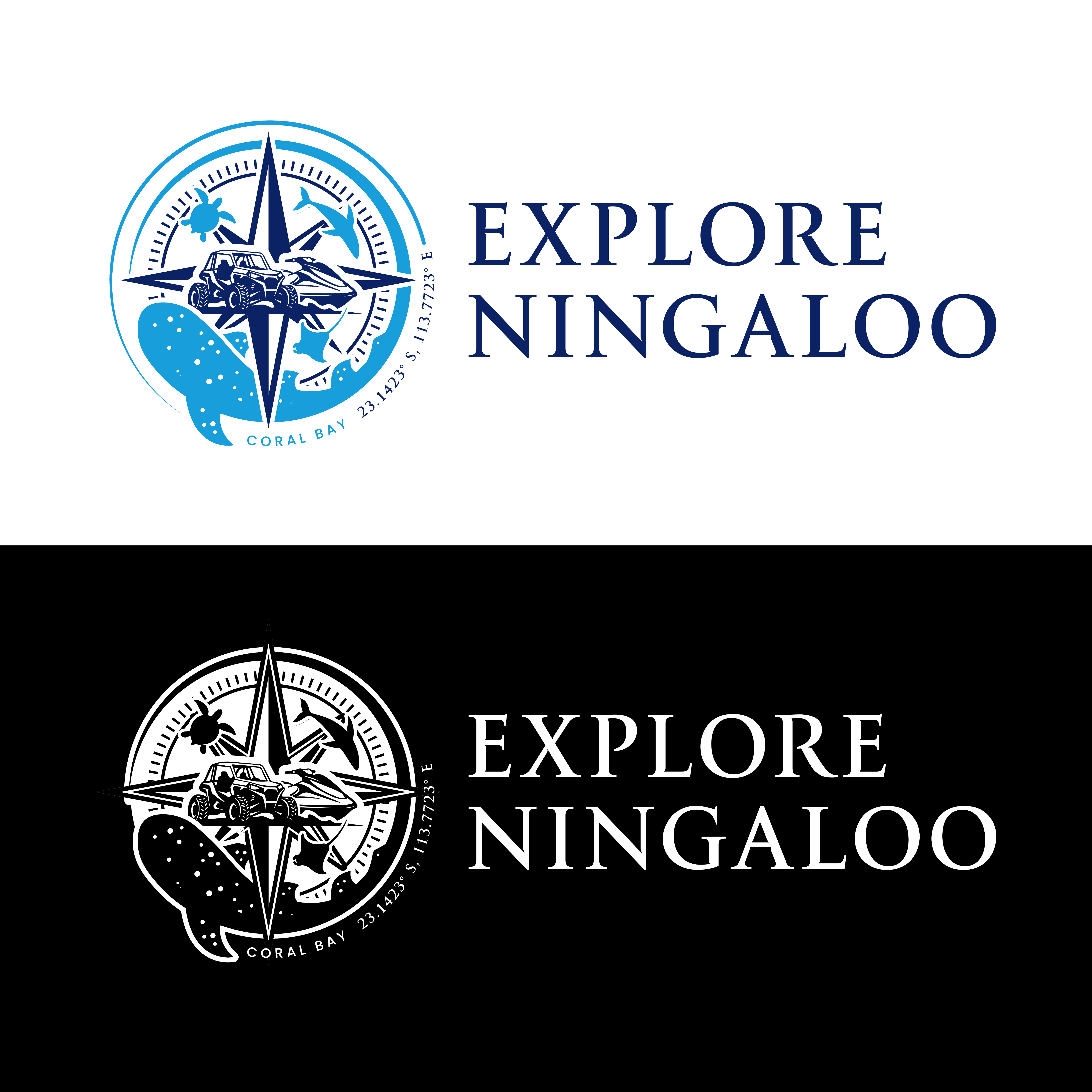 Logo Design by John Mark Arts for Explore Ningaloo  | Design #36322281