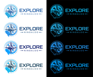 Logo Design by John Mark Arts for Explore Ningaloo  | Design: #36322826