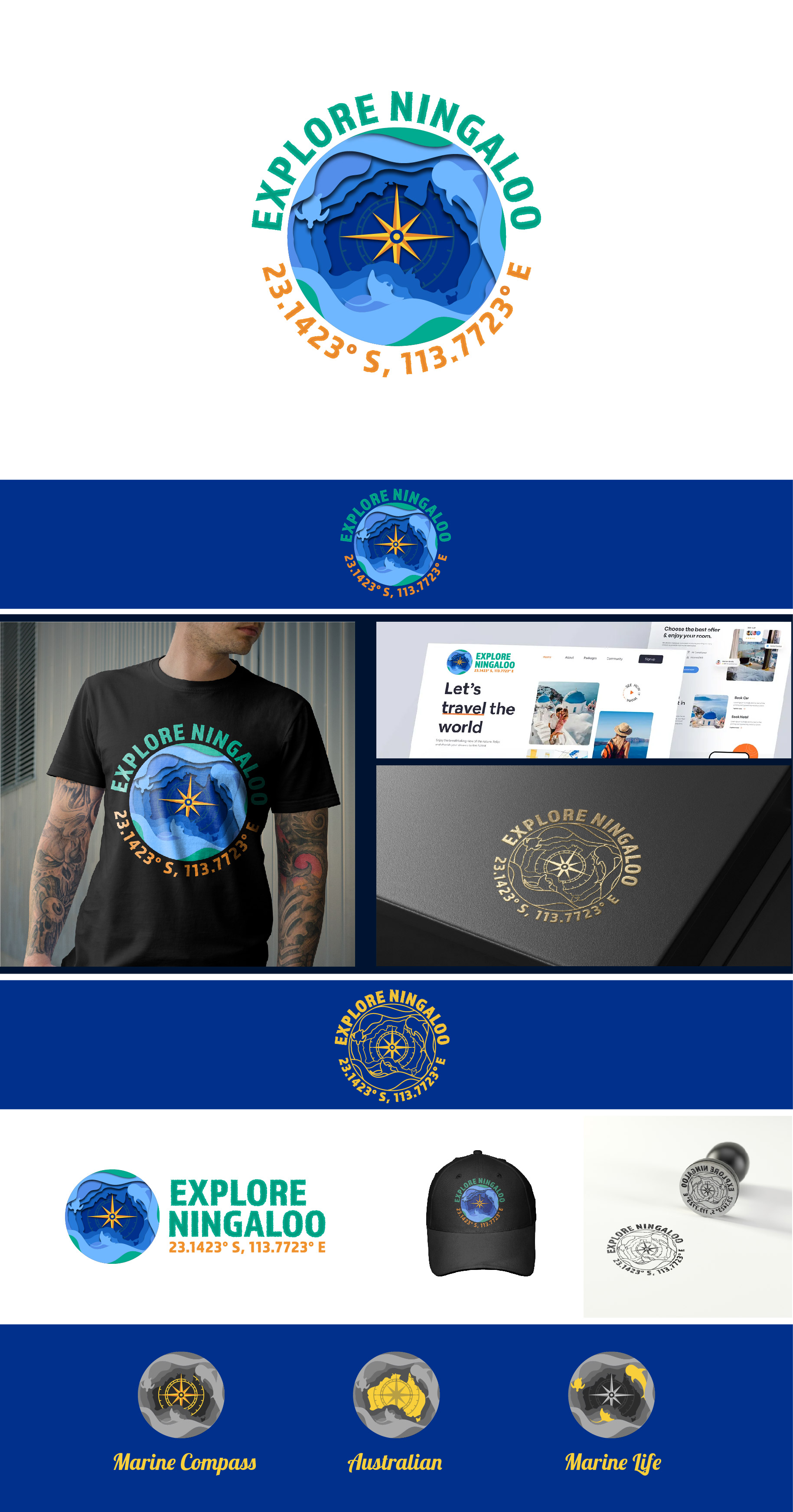 Logo Design by SunuAji_DC for Explore Ningaloo  | Design #36291366