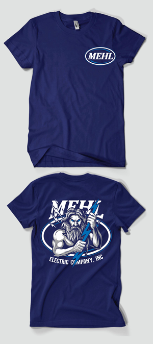 T-shirt Design by Rheanza for Mehl Electric Company, Inc. | Design: #36269982