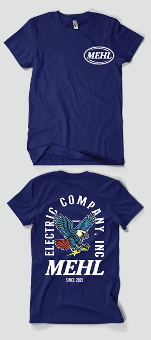 T-shirt Design by Rheanza for Mehl Electric Company, Inc. | Design: #36269984