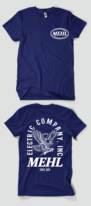 T-shirt Design by Rheanza for Mehl Electric Company, Inc. | Design: #36269985
