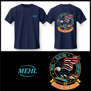 T-shirt Design by onze design for Mehl Electric Company, Inc. | Design #36270467