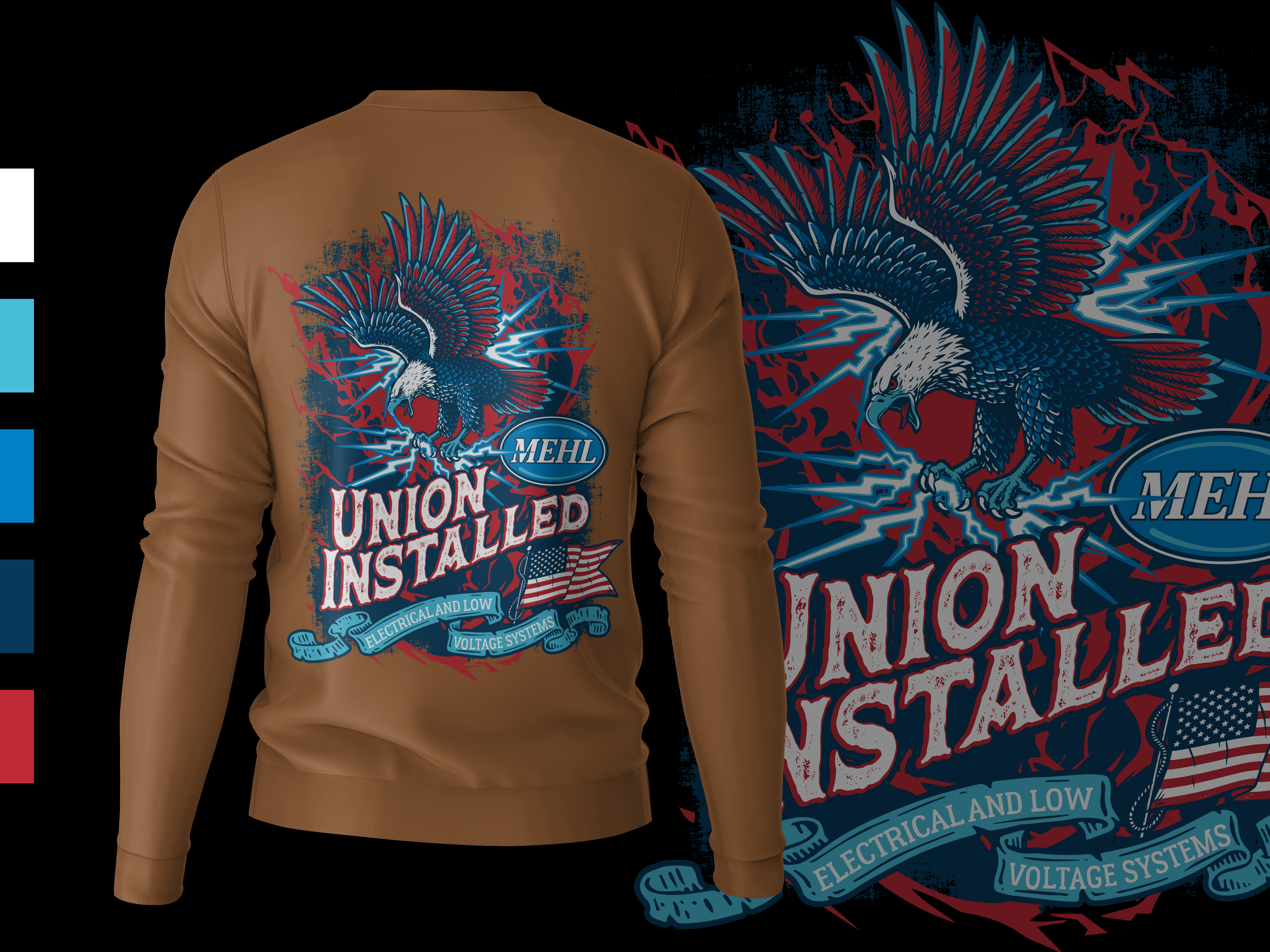 T-shirt Design by SofiaDesignStudio for Mehl Electric Company, Inc. | Design #36291659